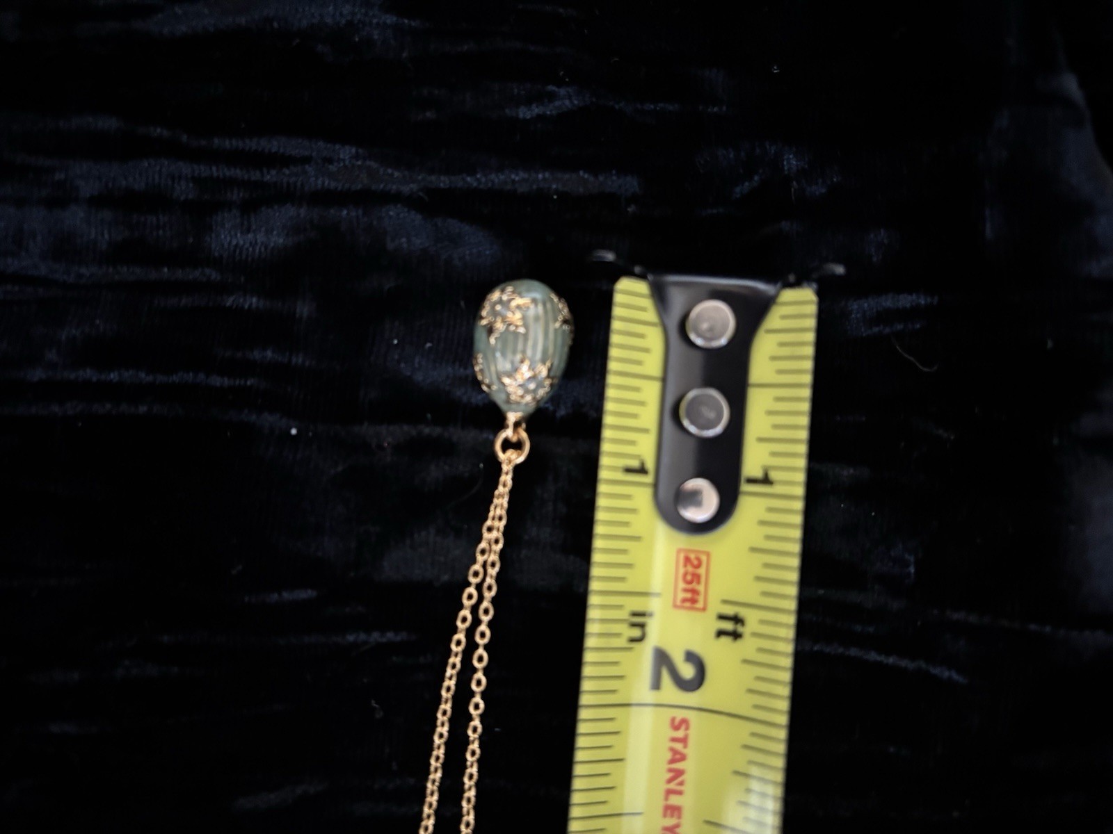 Joan Rivers NIB Limited Edition Tiny Treasures Egg Keepsake Box, With Necklace