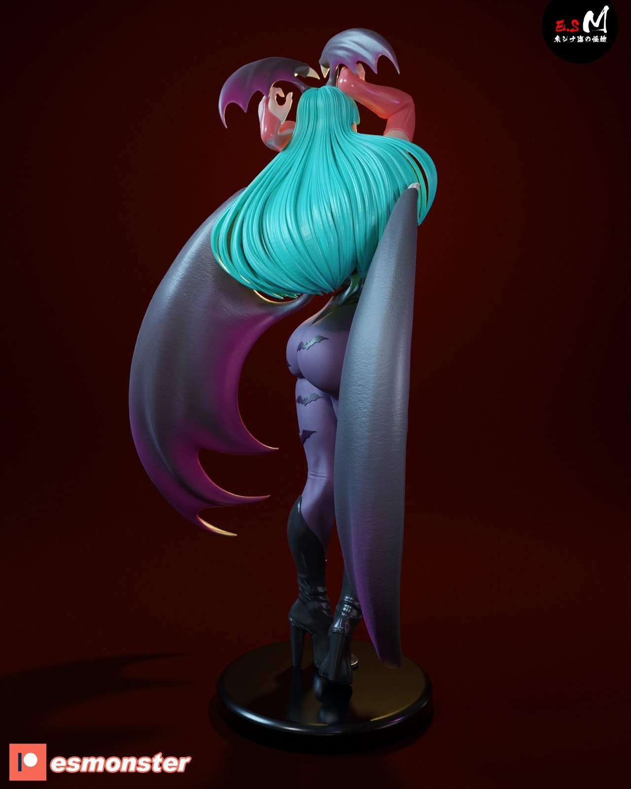 ES Monster – Morrigan Aensland Darkstalkers Unassembled Unpainted Resin Kit