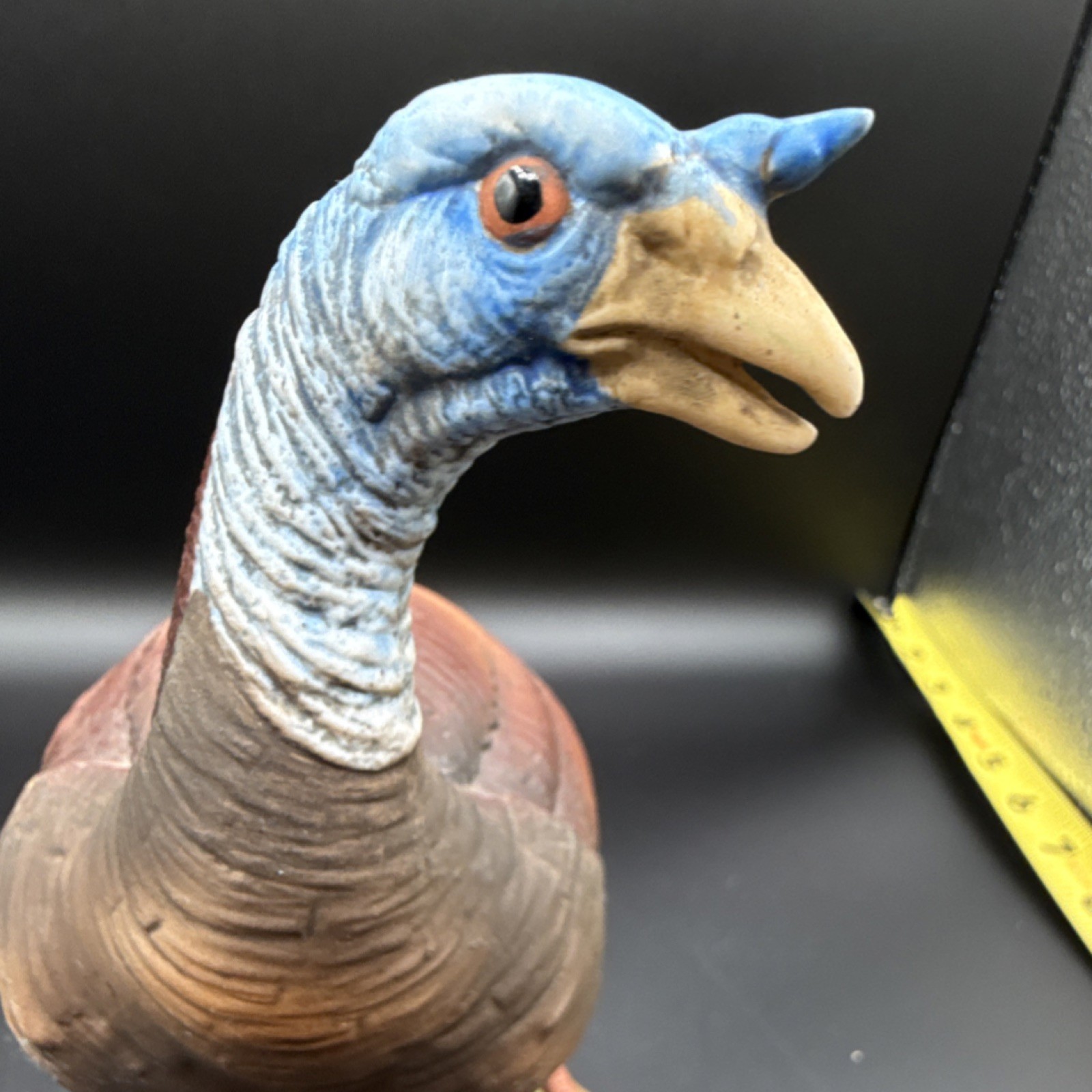 Hand-painted porcelain figurine ‘Wild Female Turkey Hen’ by Andrea for Sadek