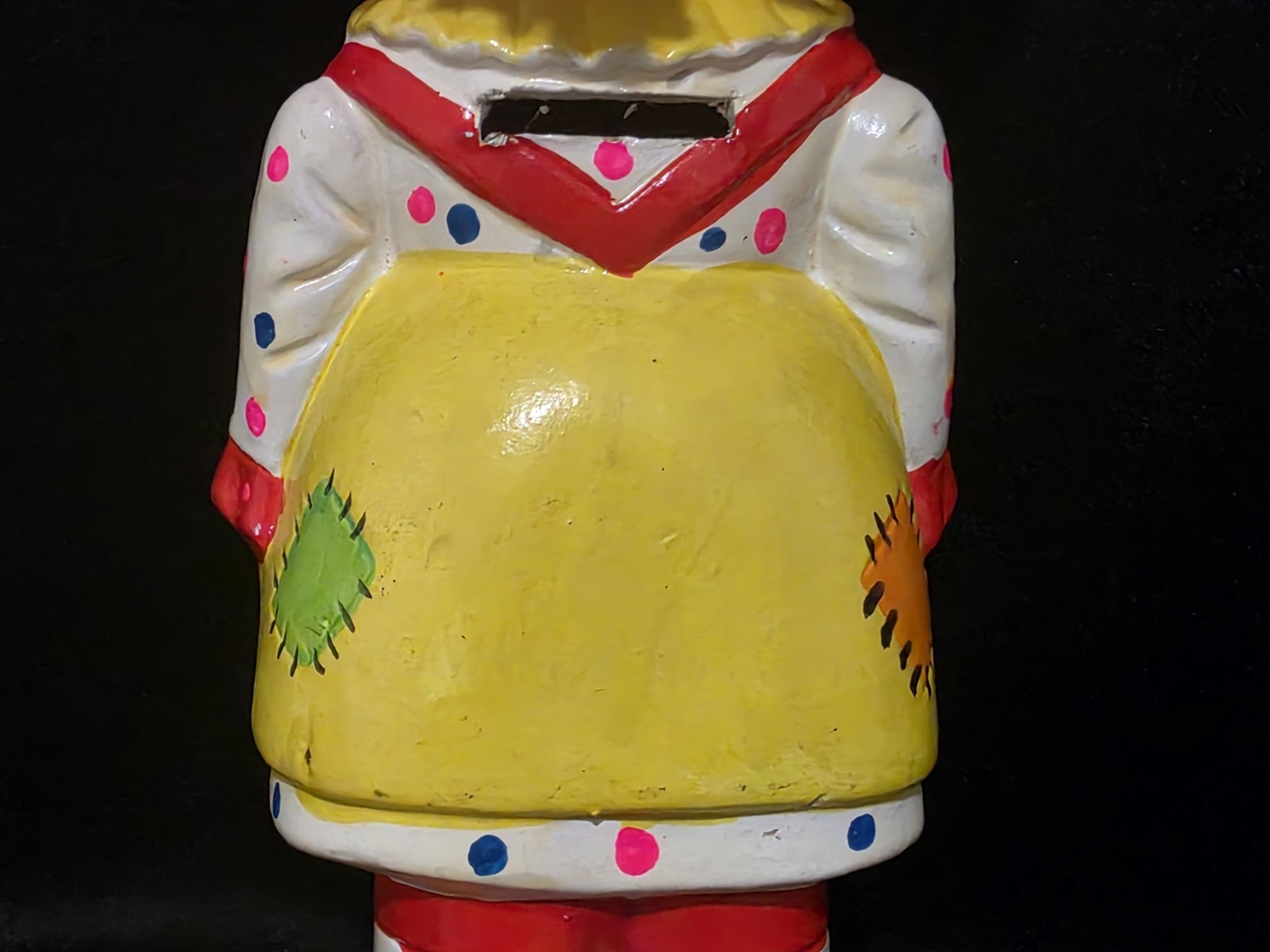 Vintage 1950’s 60’s Raggedy Ann Japan Chalk Ware Chalkware 13.5 Inch Bank