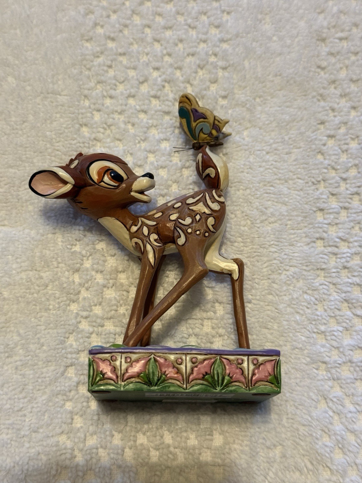 Jim Shore Disney Traditions Figurine “Wonder of Spring” Featuring Bambi no box