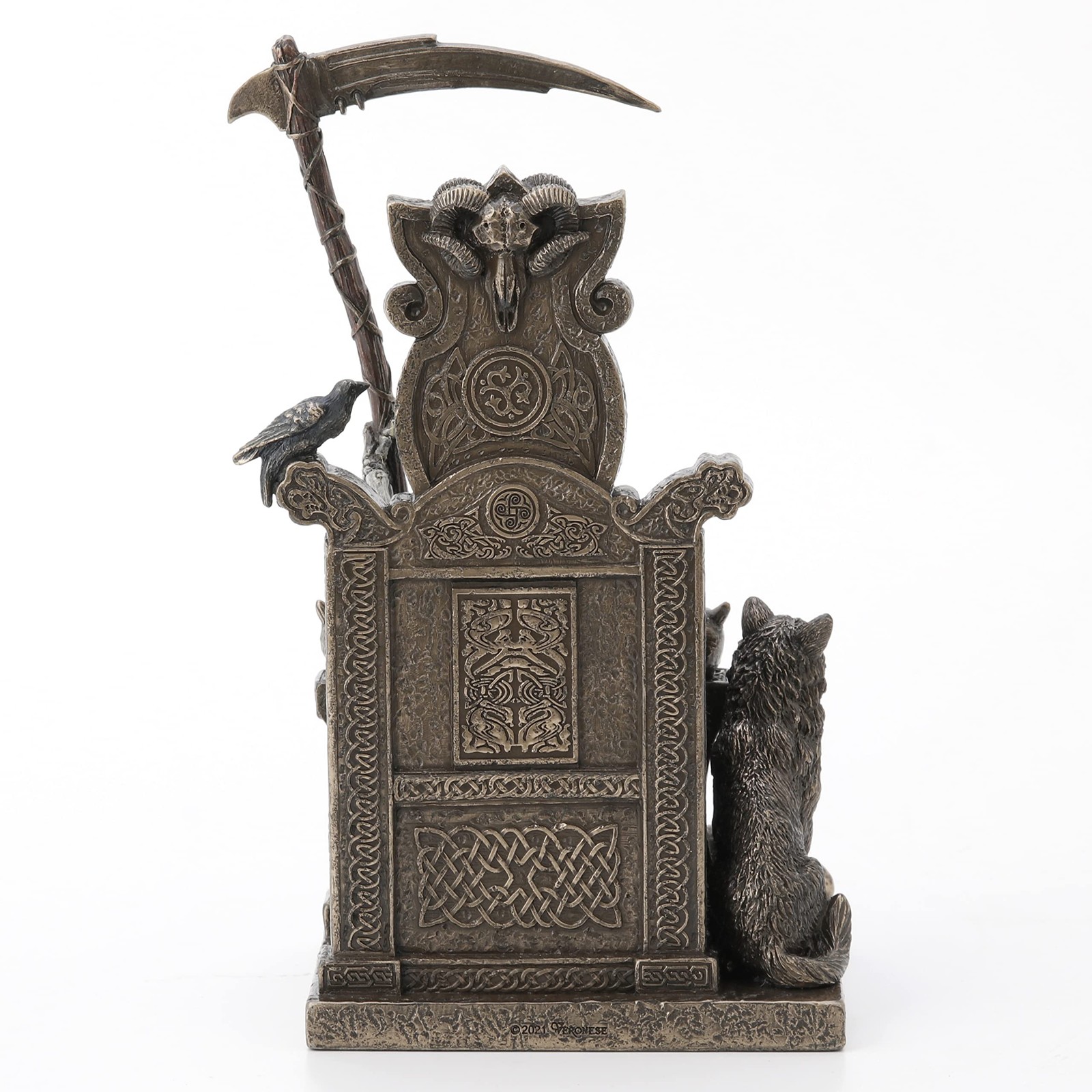 Veronese Design 9″ Tall Hel The Norse Goddess of Helheim Cold Cast Resin Statue