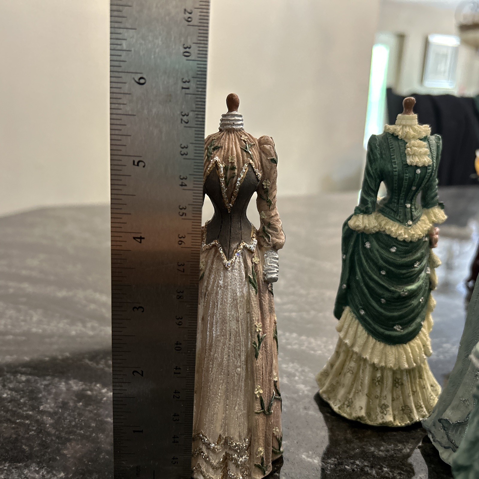 Lot of 5 KC’s Collection Fashion Series Victorian Dress Figurines 2003