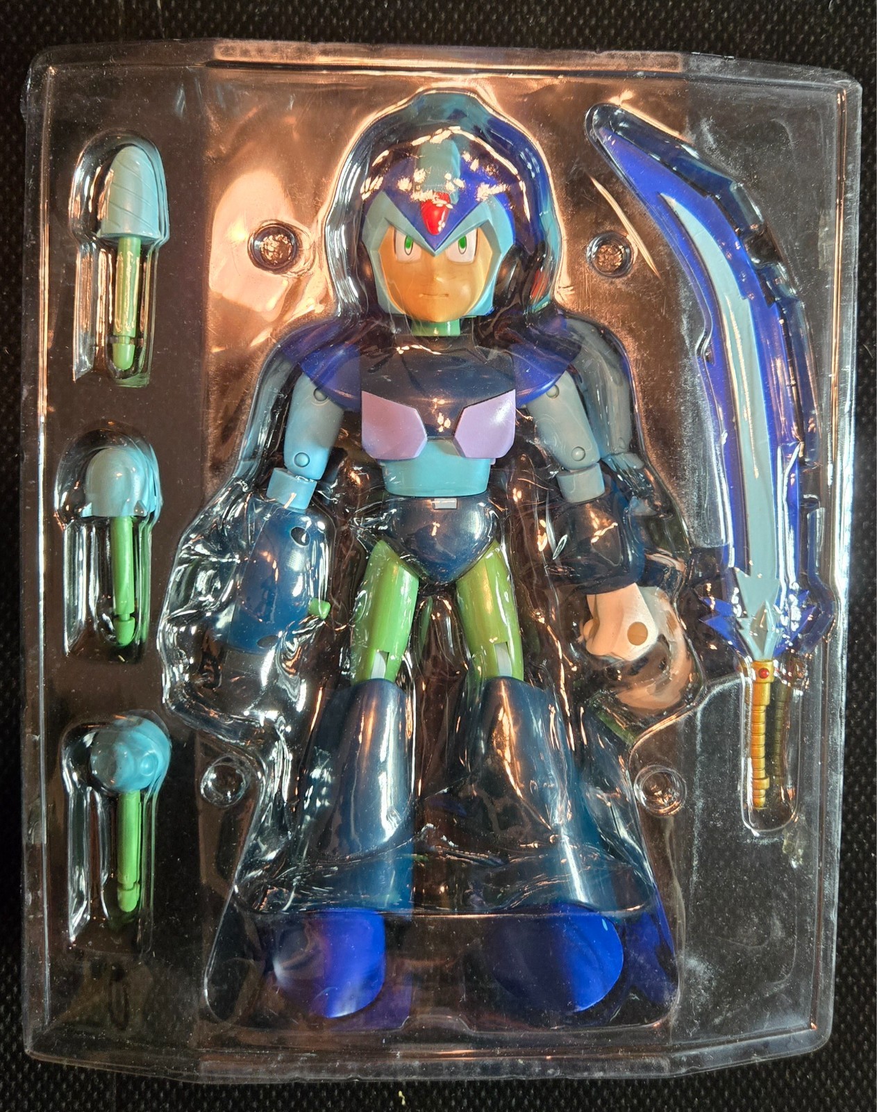 2004 Jazwares Capcom Mega Man X 10 Inch Mega Man X Action Figure