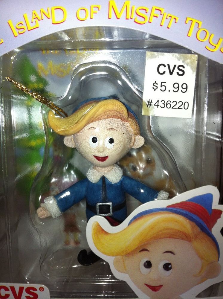 Hermey Herbie Ornament Rudolph Island of Misfit Toys CVS Rare