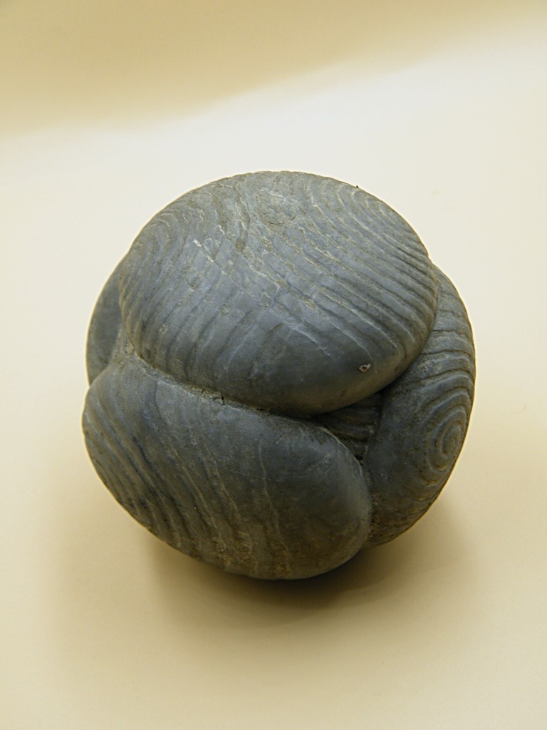 Custom made resin replica of Petrosphere · Stone ball, artefact Natural size #6