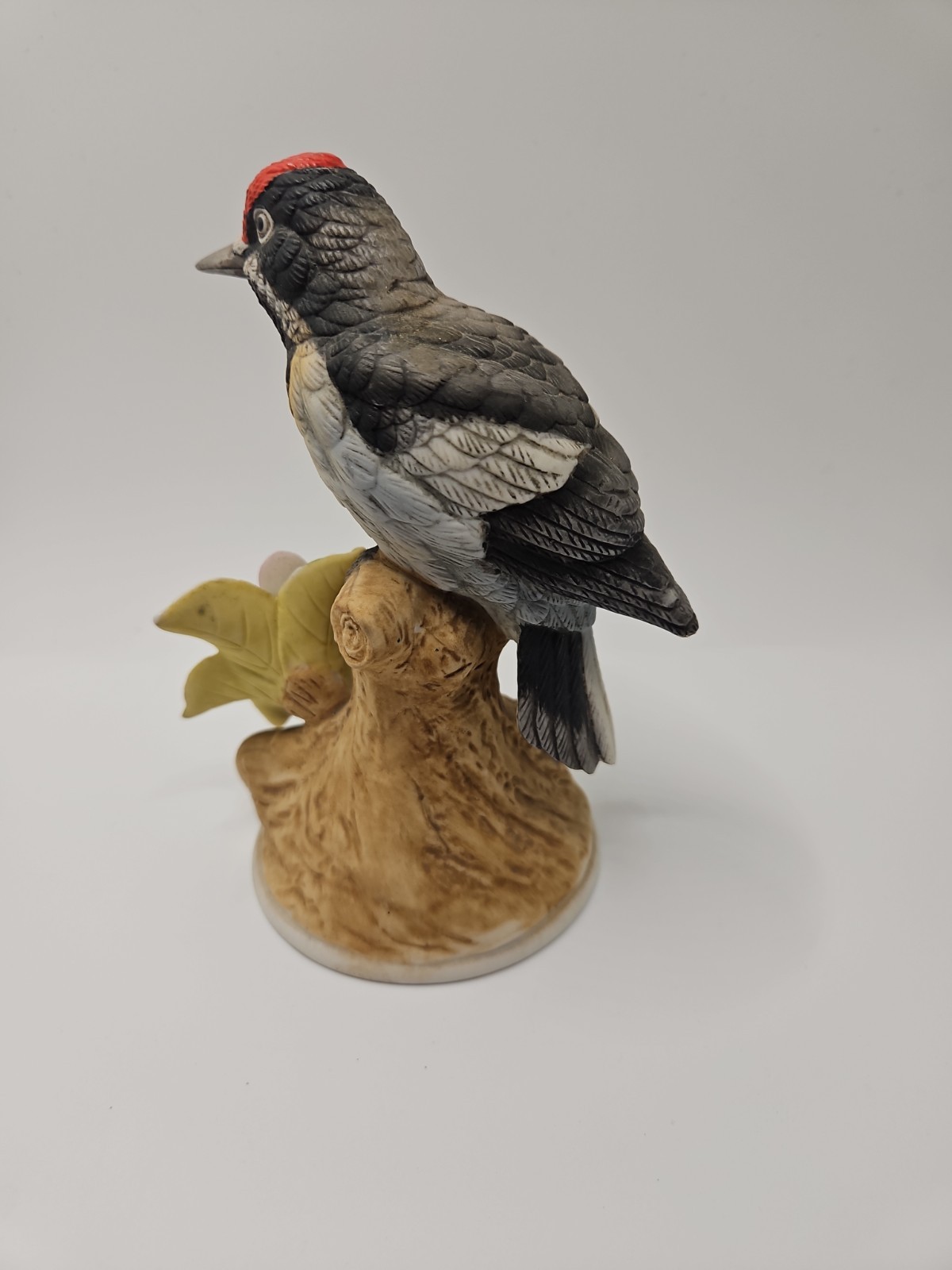 Andrea By Sadek Downy Woodpecker 9386 Porcelain 5.5 Inches Vintage 80s