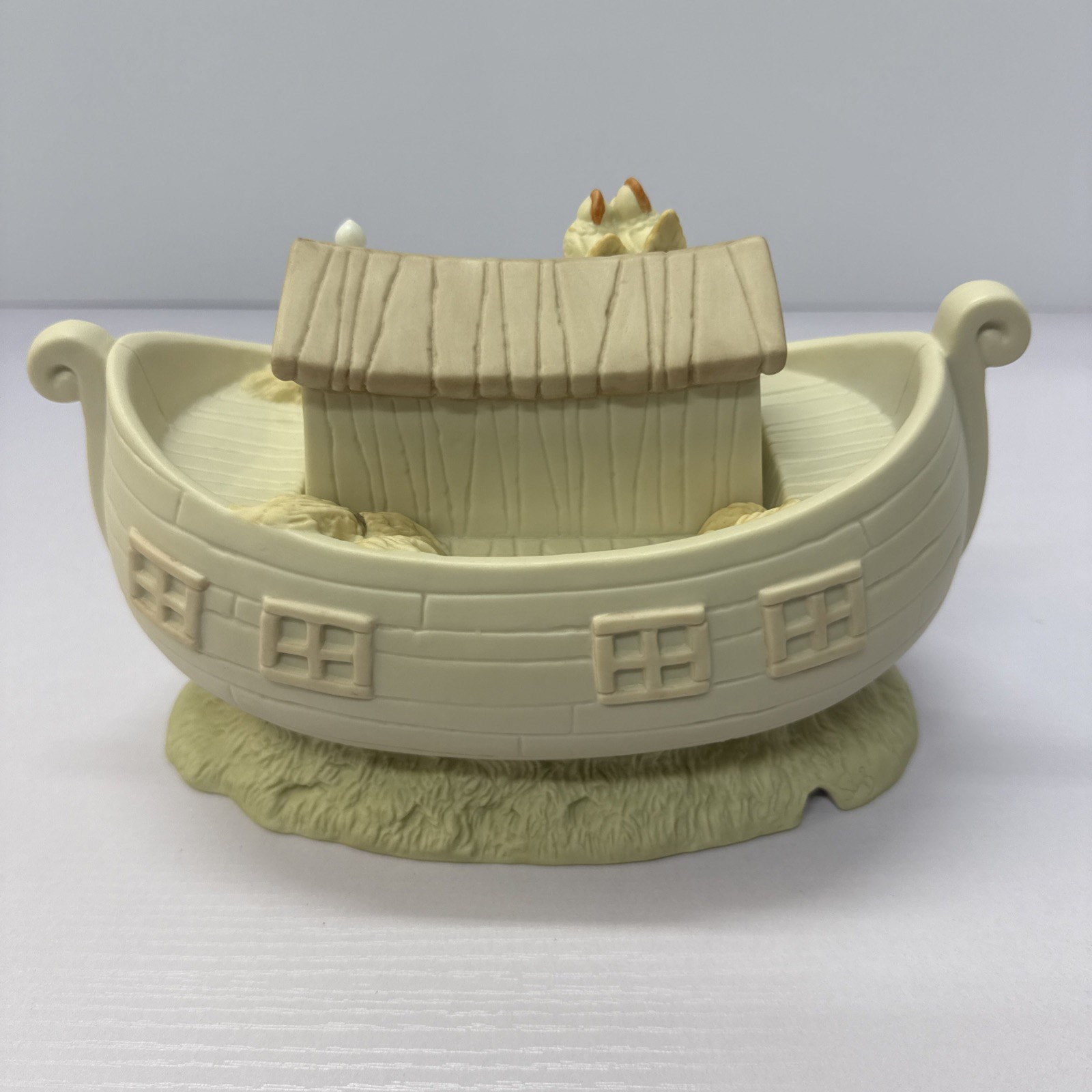 Precious Moments Noah’s Ark Night Light 530042 1992 Porcelain NO FIGURINES