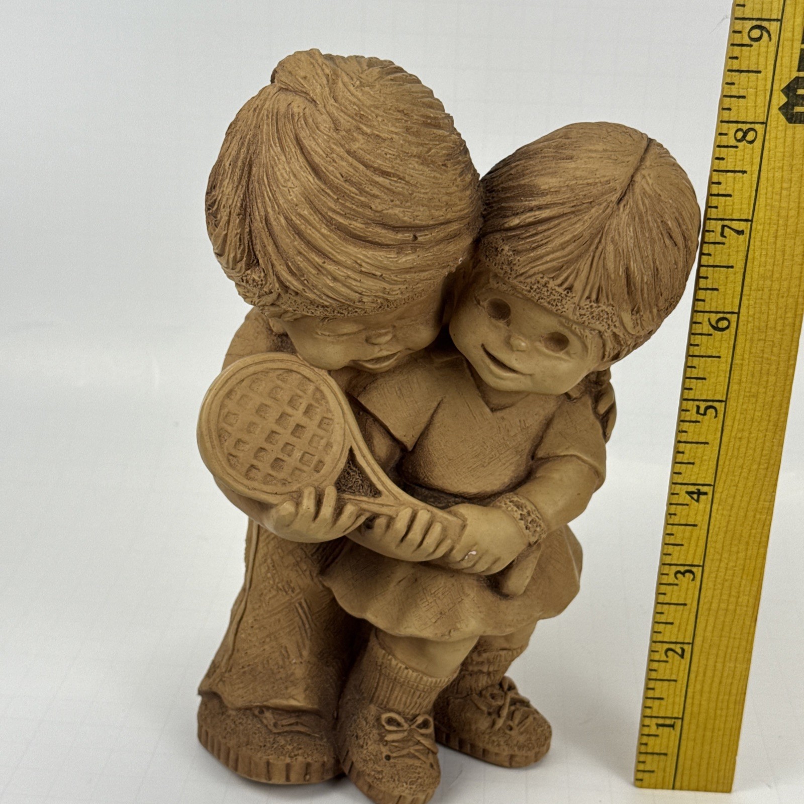 Vintage Bill Mack FANNYKINS 8″ Figurine Sculpture Friendly Instruction Tennis