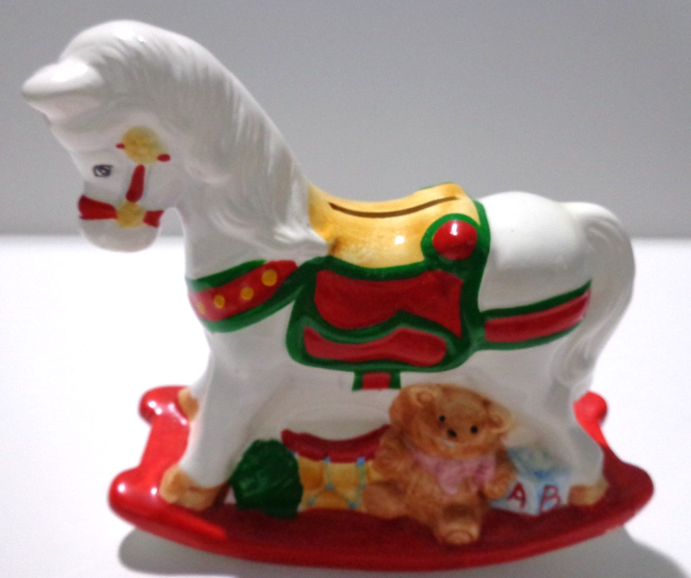 Ceramic Rocking Horse Bank