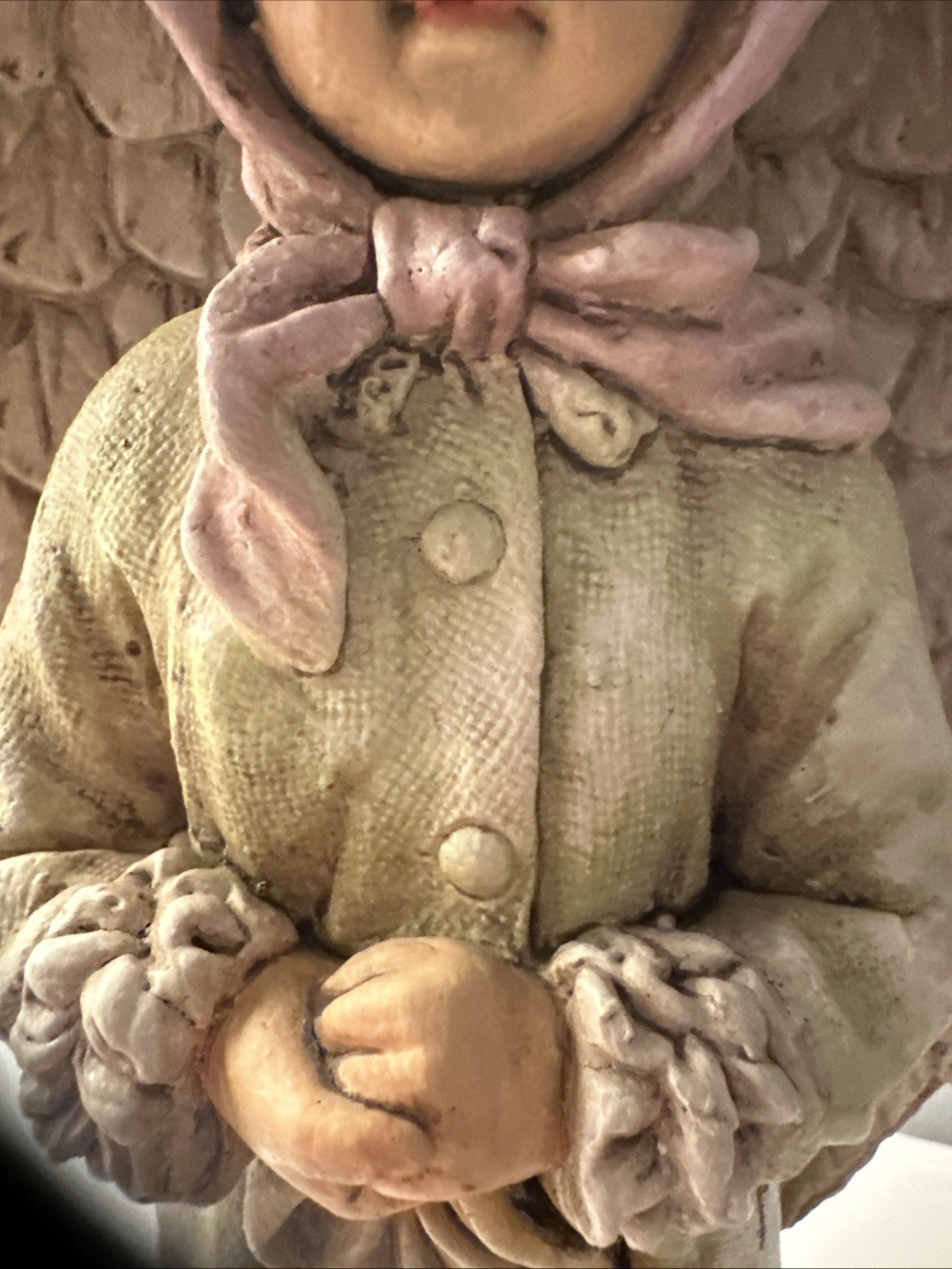 AFFCO VICTORIAN STYLE ANGEL GIRL STATUE FIGURE 12 1/2″ / WRONGWAY052