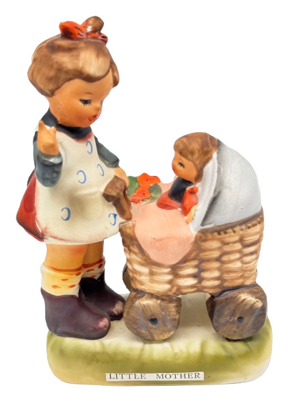 The Little Mother 6″ Porcelain Figurine U8588 By Erich Stauffer