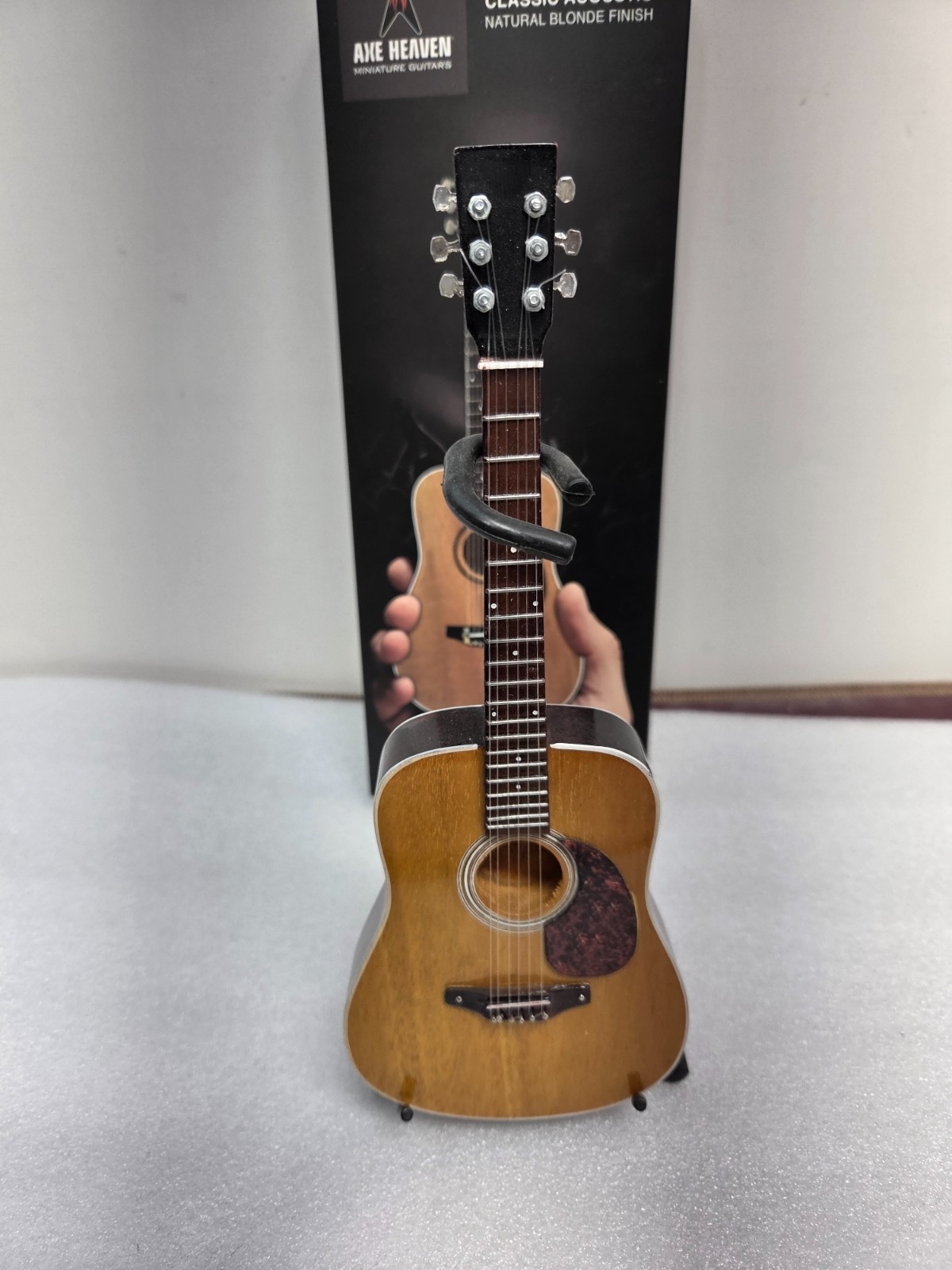 Replica Classic Dreadnought Natural Finish Acoustic Miniature Guitar Axe Heaven