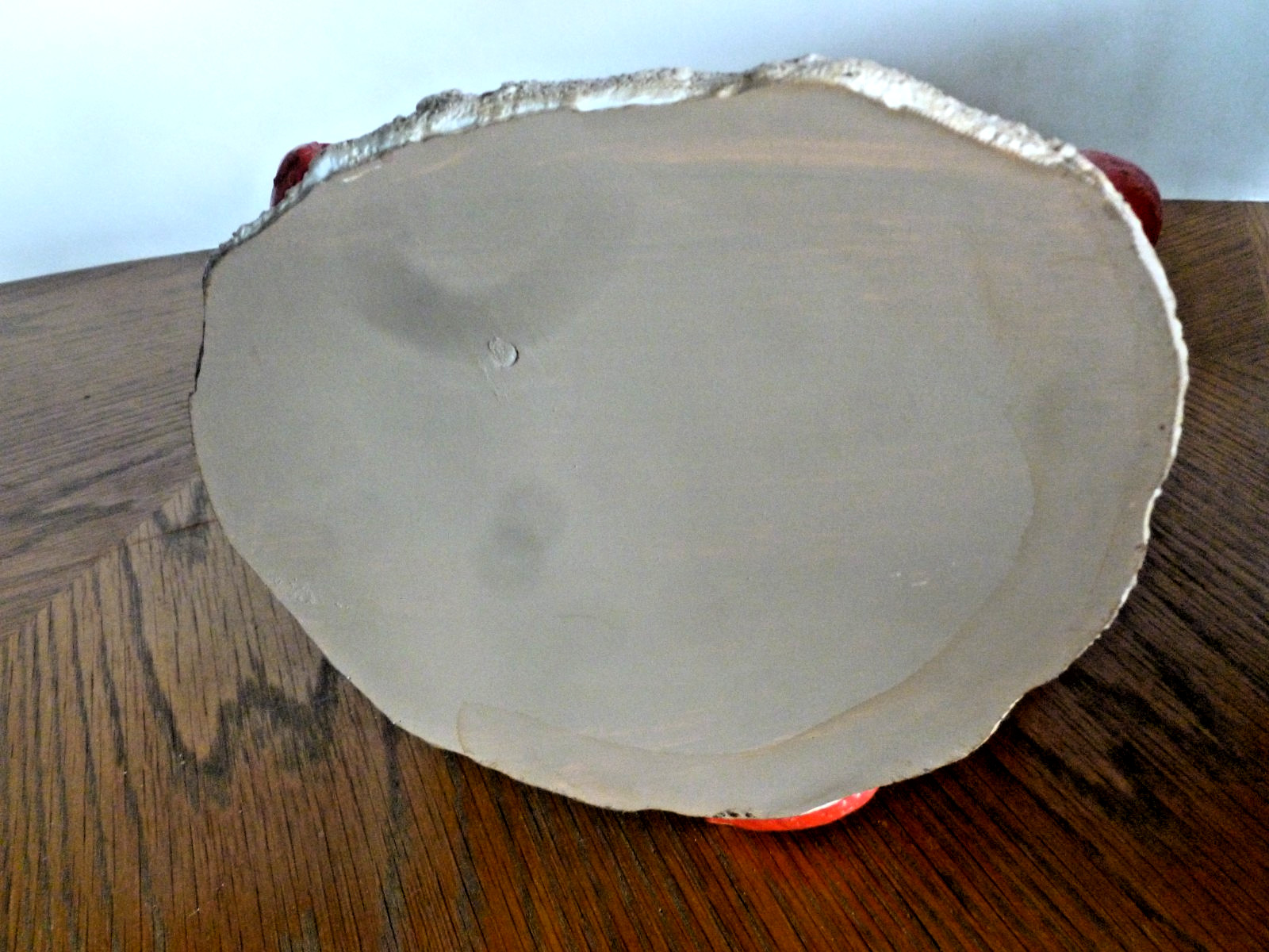 Nautical Happy Welcome Lobster Polyresin Handpainted Shelf Sitter Beach Base