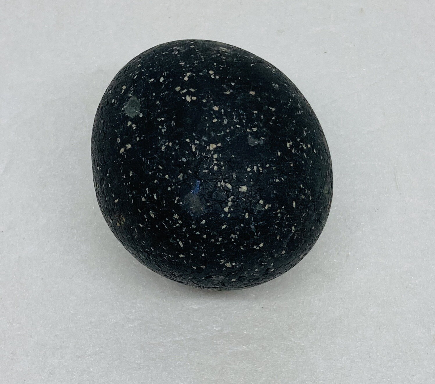 Rare 1950s Mexican Volcanic Lava Stone Egg 2.75” Art Decor X