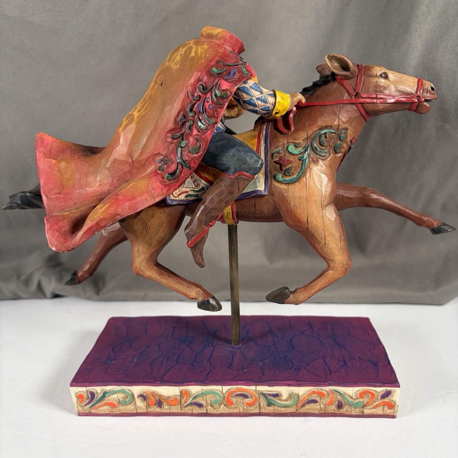 Jim Shore The Headless Rider Follows Horseman 2005 Retired With Box