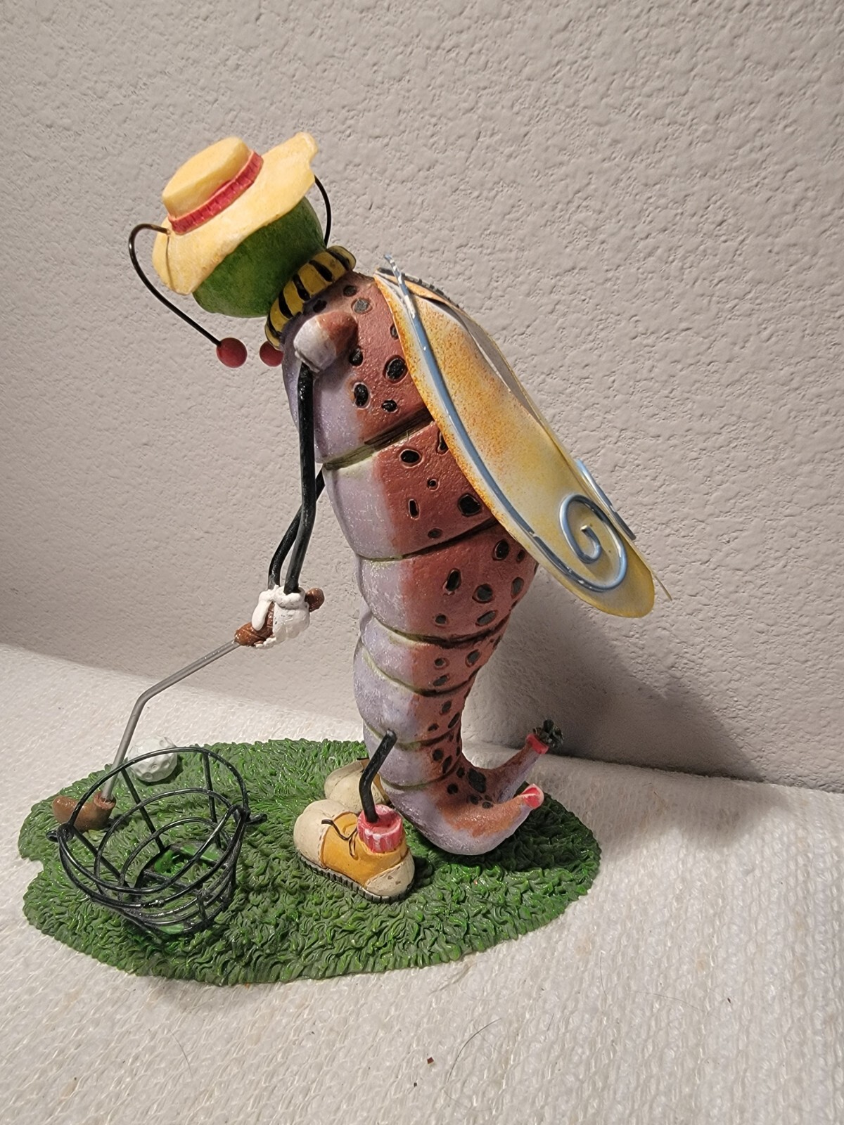DESIGN IMPRESSIONS ” ACE DUFFER SLICE” BUGS A GOLFING FIGURINE #13122 RARE