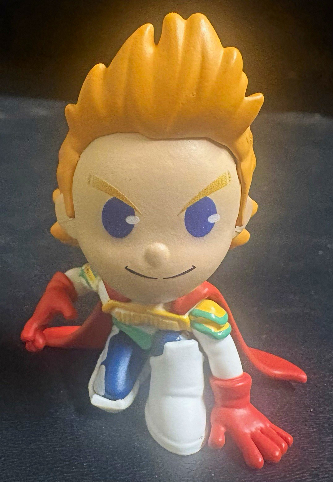 Superhero Comics Plastic Figurine with Cape, Multicolor, Kids, 1 Pack