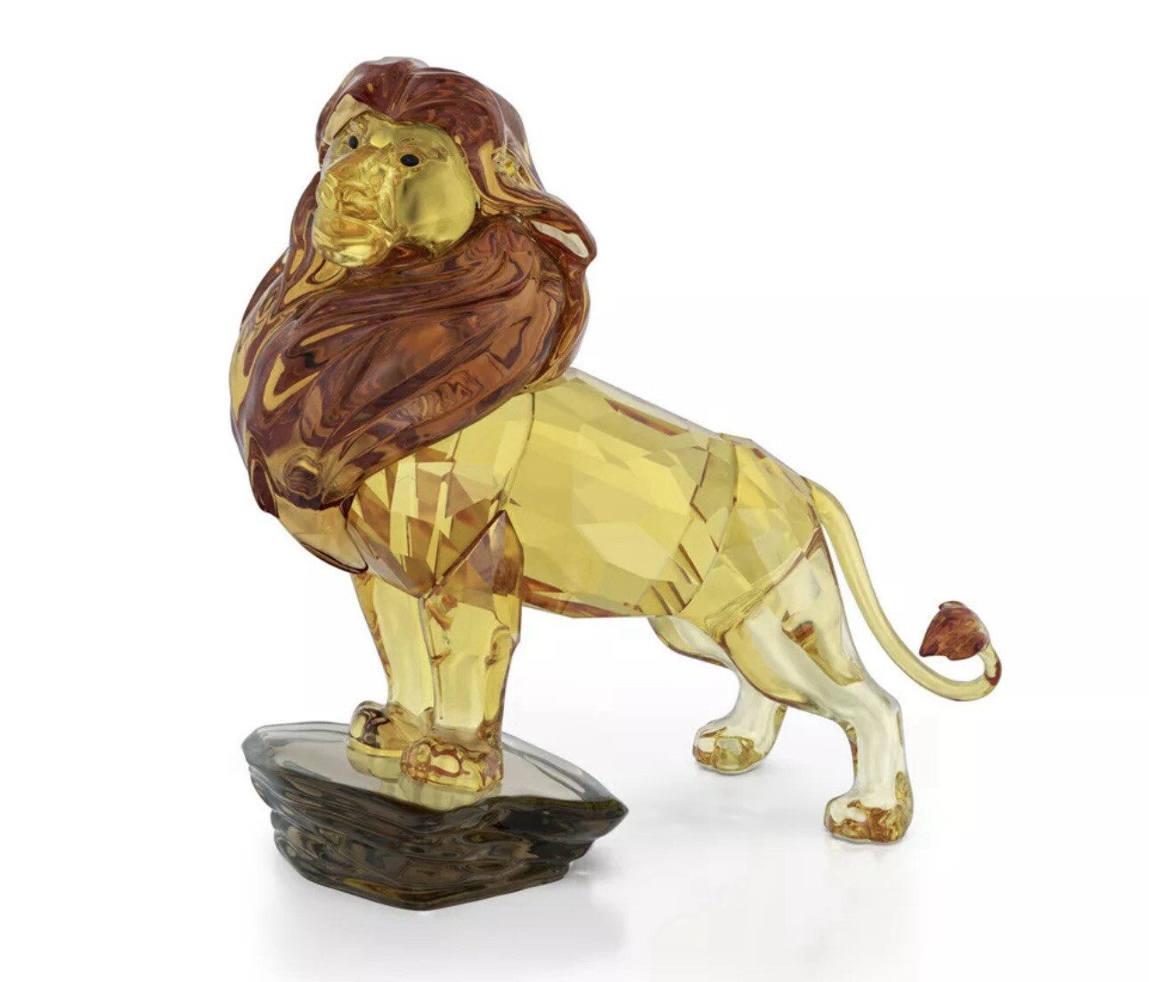 NIB Swarovski 2024 Disney 30th Anniversary The Lion King Mufasa Figurine 5680764