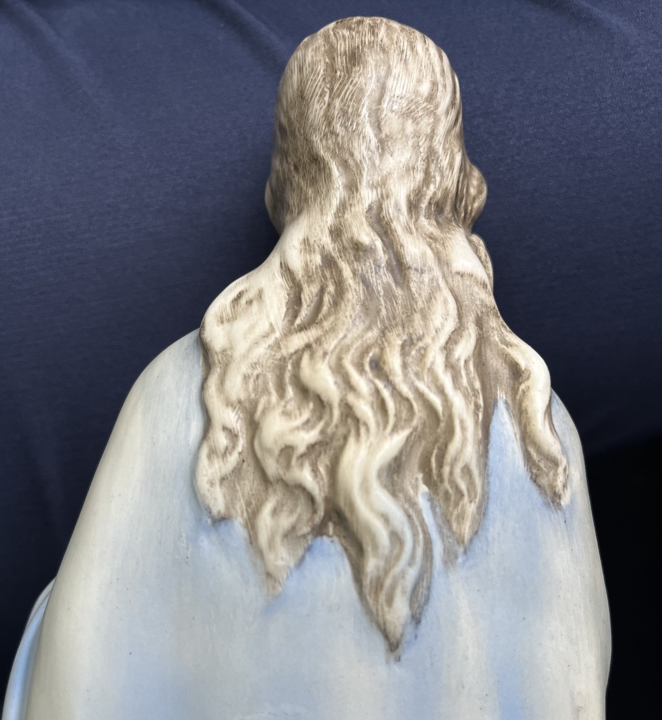 UNGER Goebel Bee Inside V Germany 14.5” Madonna & Child Statue Vintage HM 80 E&R