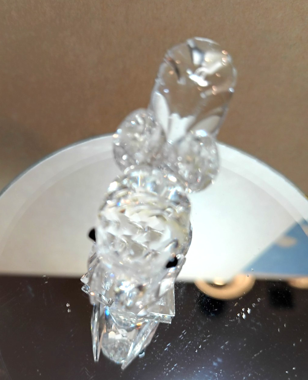 Swarovski Crystal Squirrel with Long Ears #7662NR42 in Box