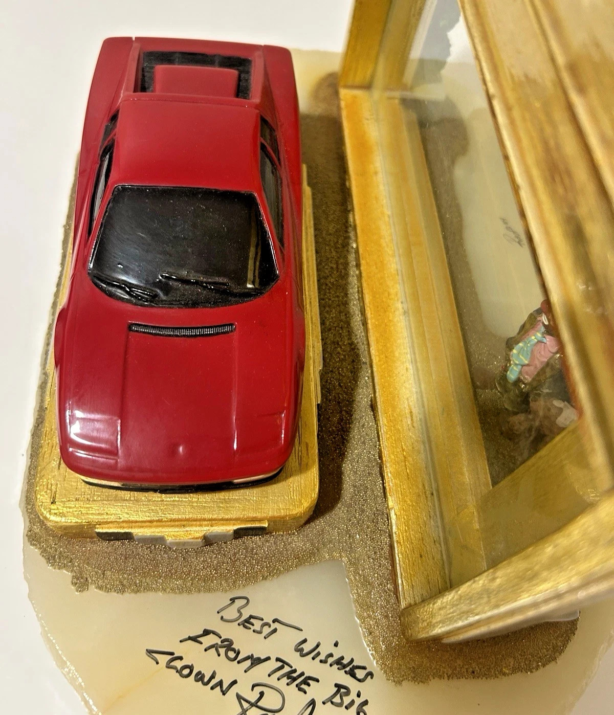 Ron Lee Ain’t Go No Money 13″x9″x9″ Ferrari Hand Signed OOAK Prototype LARGE