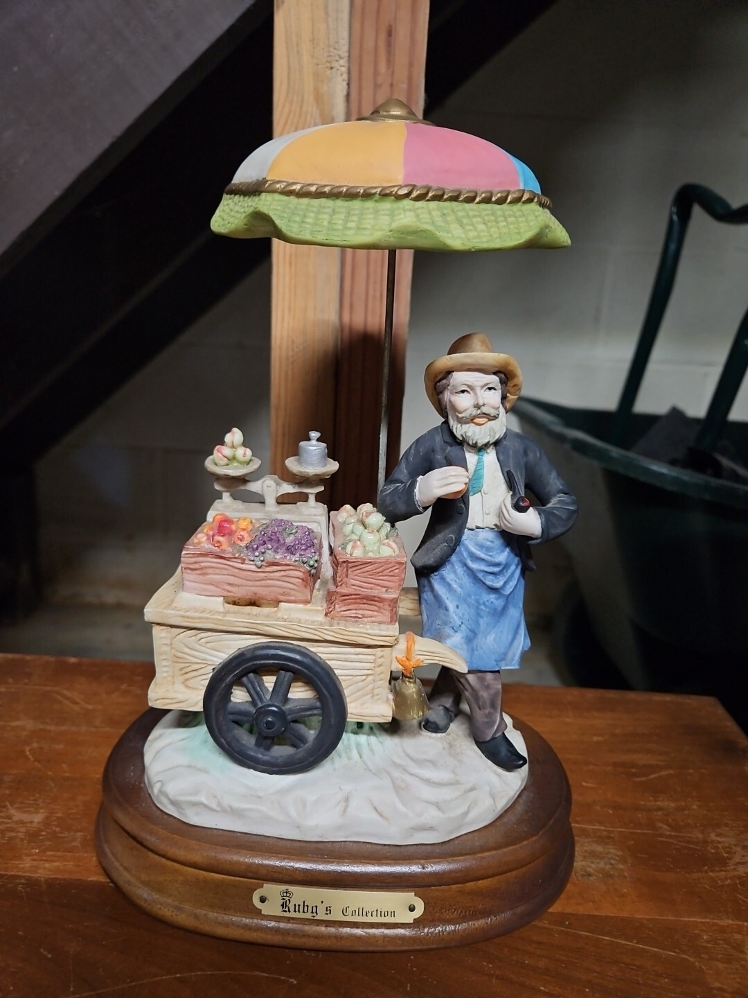 Ruby’s Collection Old Man With Fruit Cart