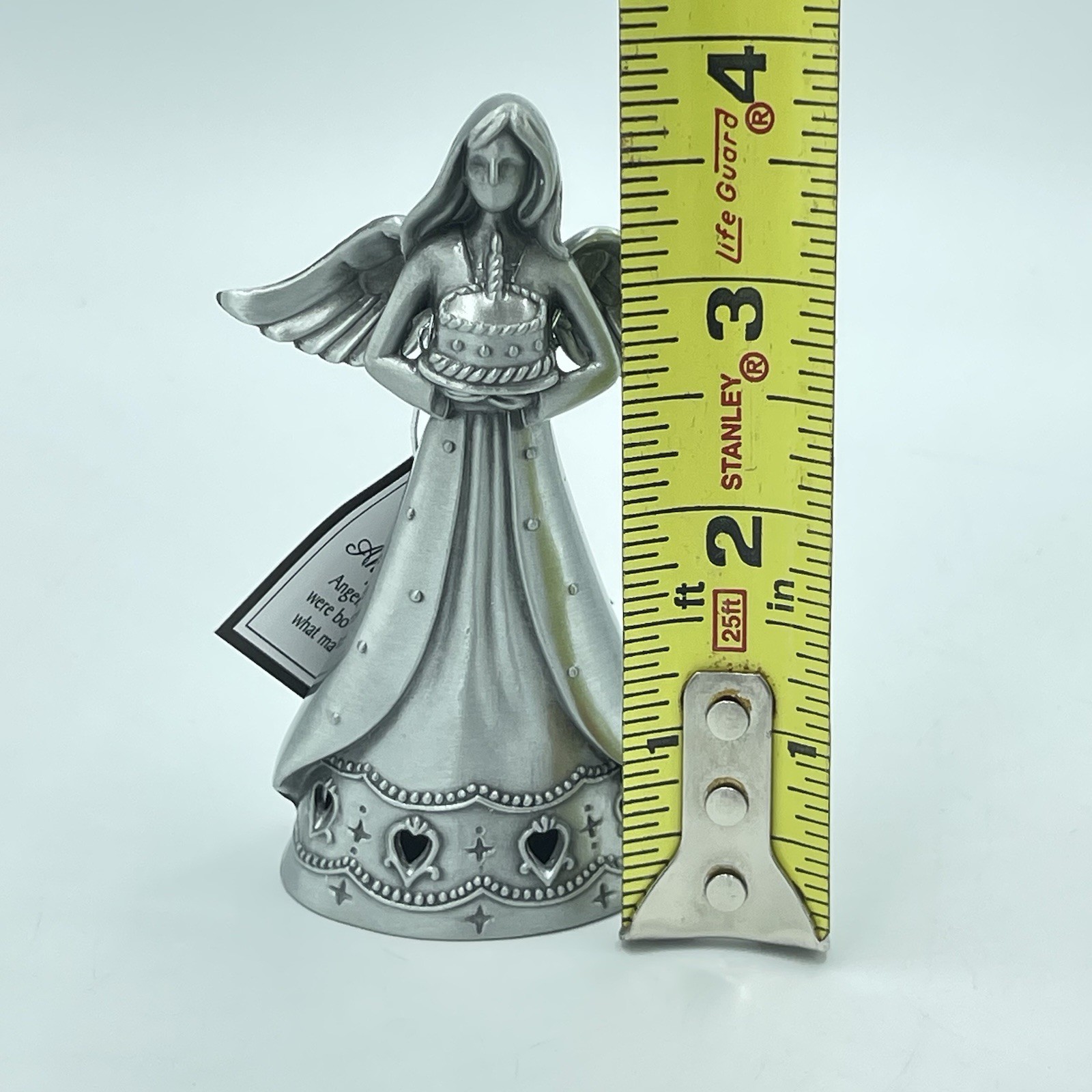 Ganz Faithful Angels Pewter Figurine Angel Of Birthdays Original Tag