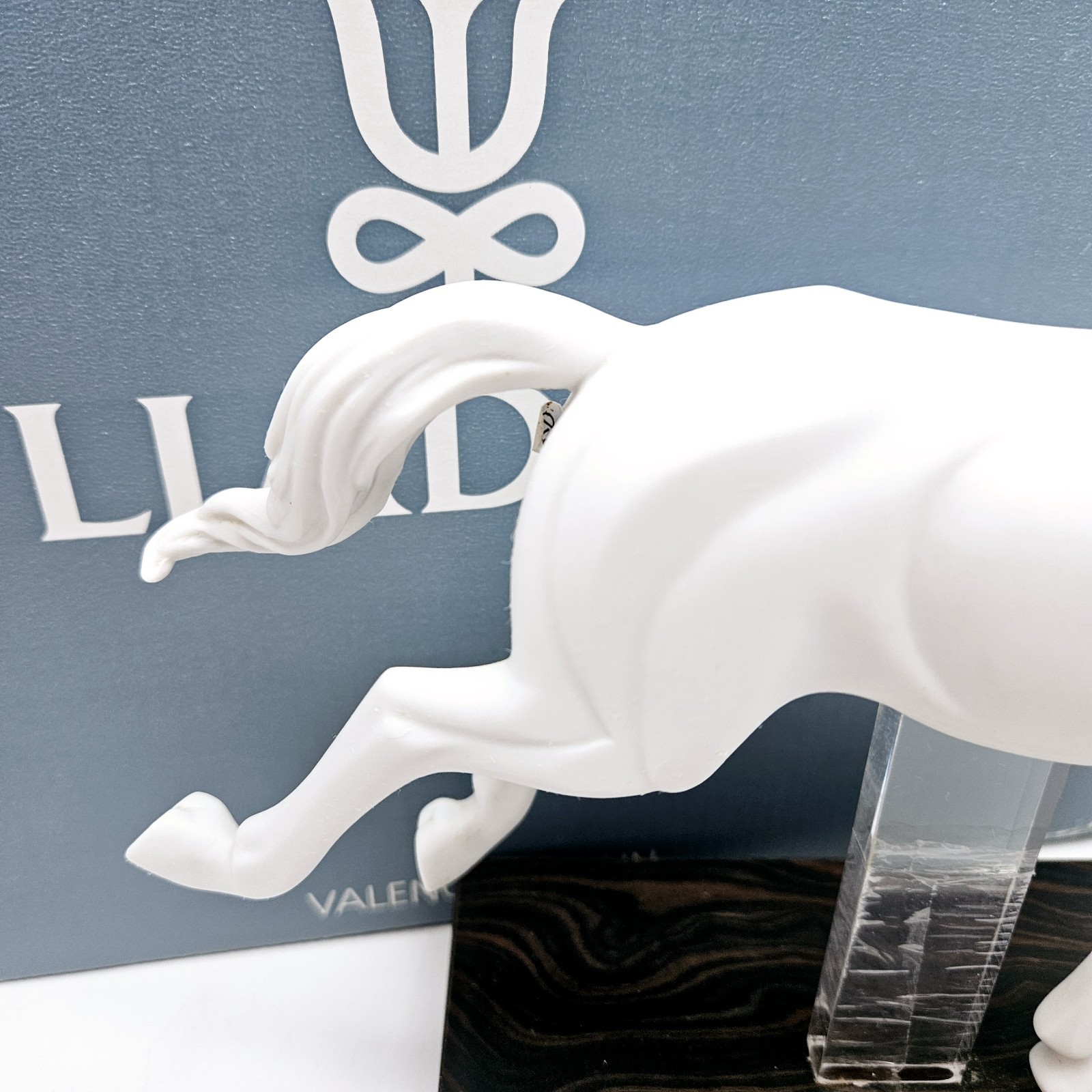Lladro 6955 Movement Horse Gallop II Porcelain Figurine Matte 8″ in Box