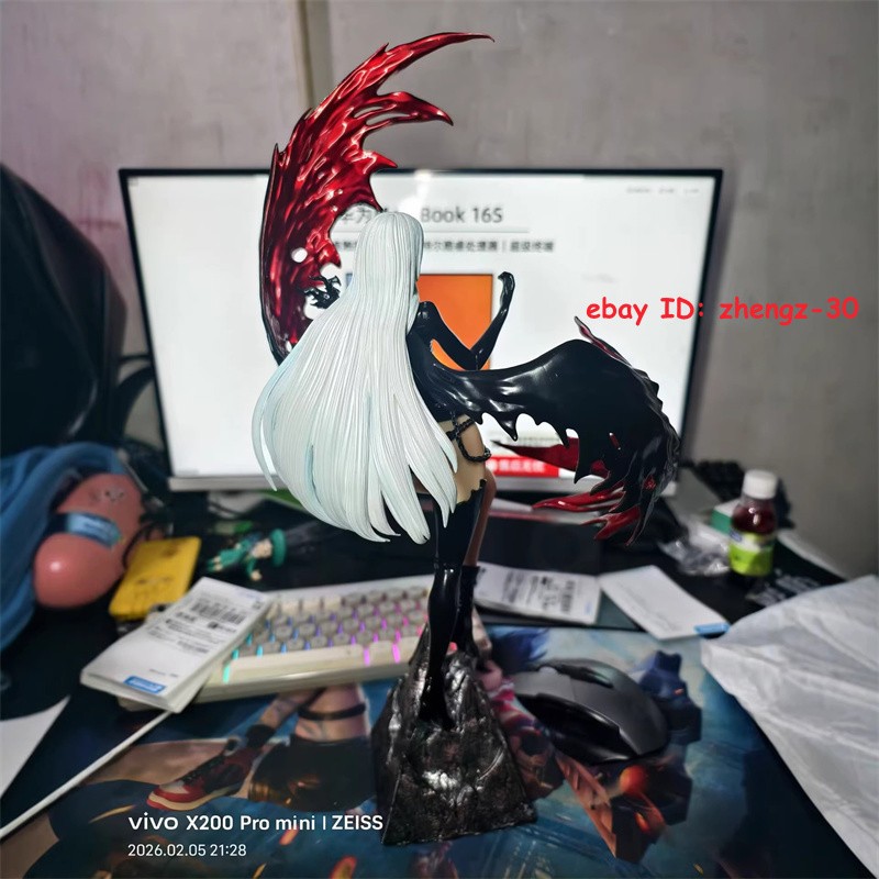 H32CM Digimon Lady Devimon‌ Statue PVC Model Anime Figure Collectible W/Box Gift