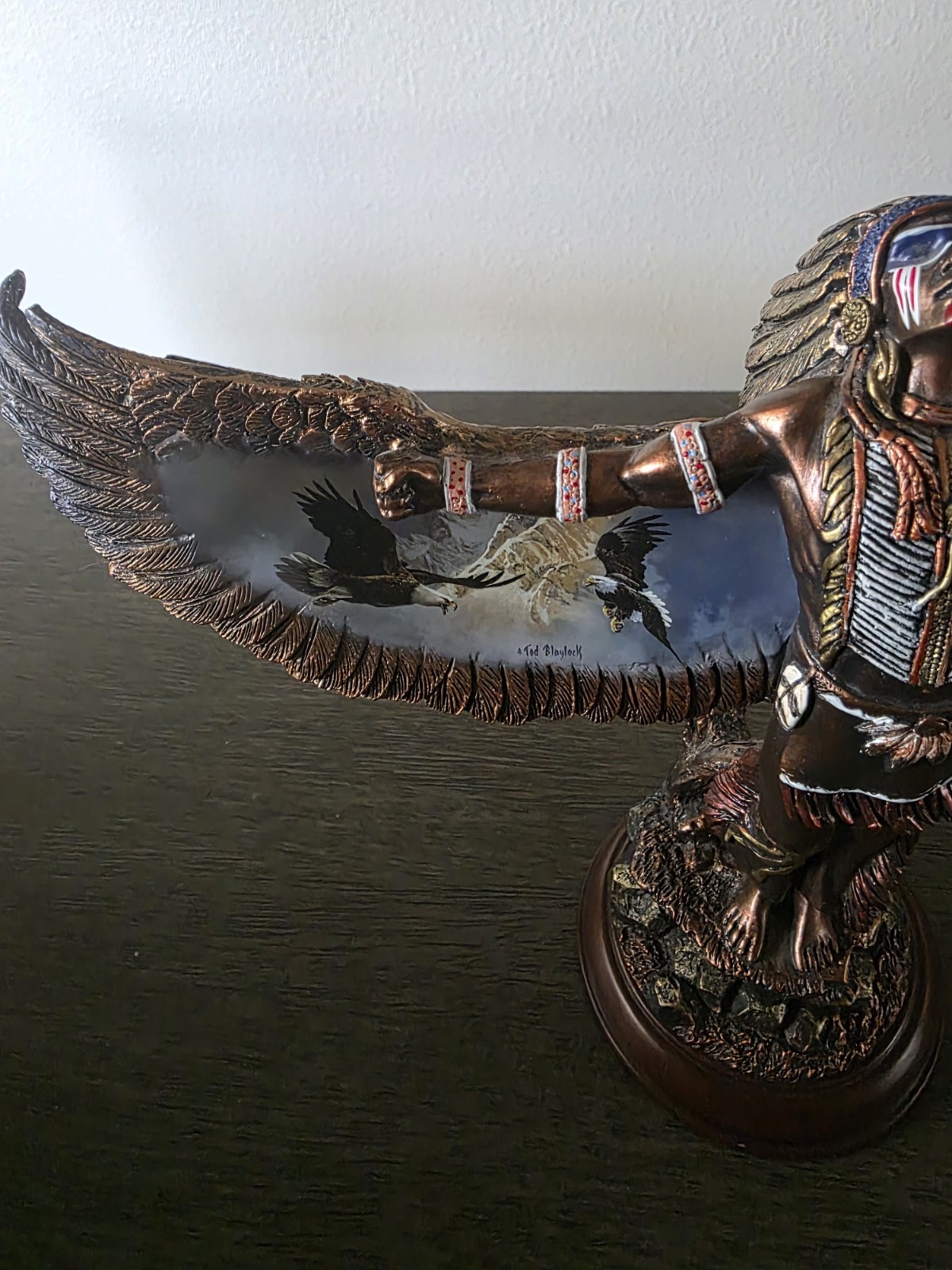 Invoking The Sacred Guardian Statue 2013 Bradford Exchange A8394