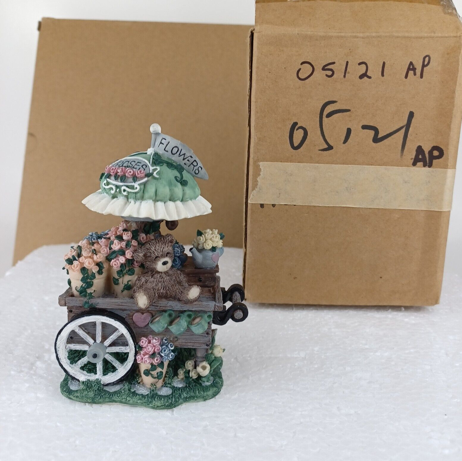 Ivy & Innocence #05121 BLOSSOM’S FLOWER CART 1997 – Artists Proof