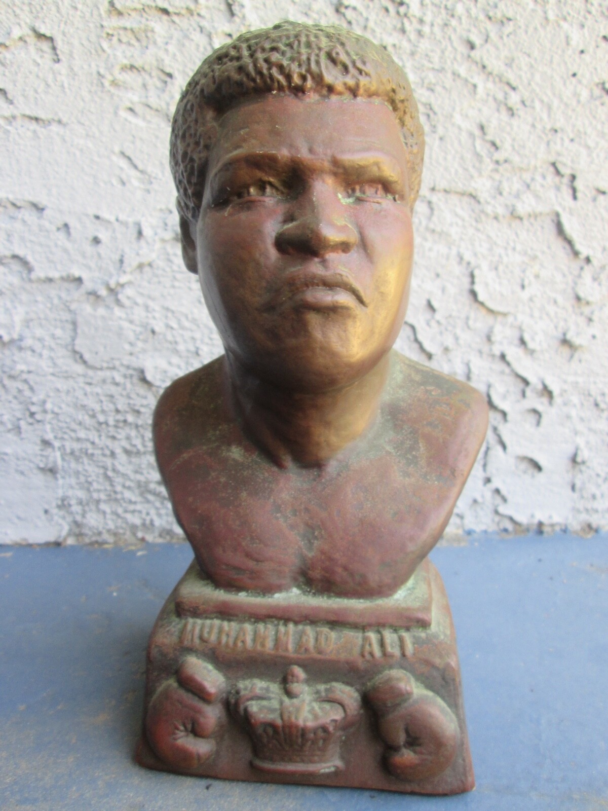 MUHAMMAD ALI 1979 Snarling Billy Burns Boxing THE GREATEST Bust Sculpture