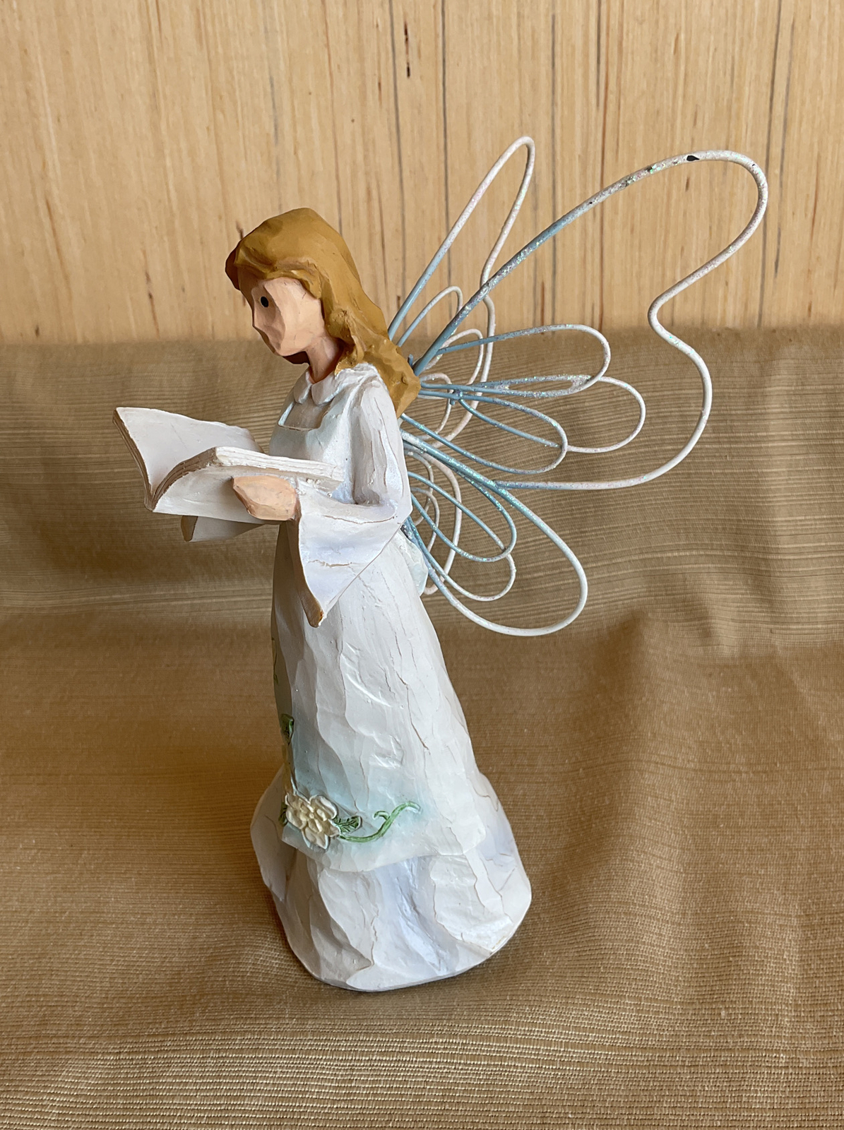 Roman INC. Angel Accents 71466 Music To My Ears 7.5”Angel Figurine Song Book