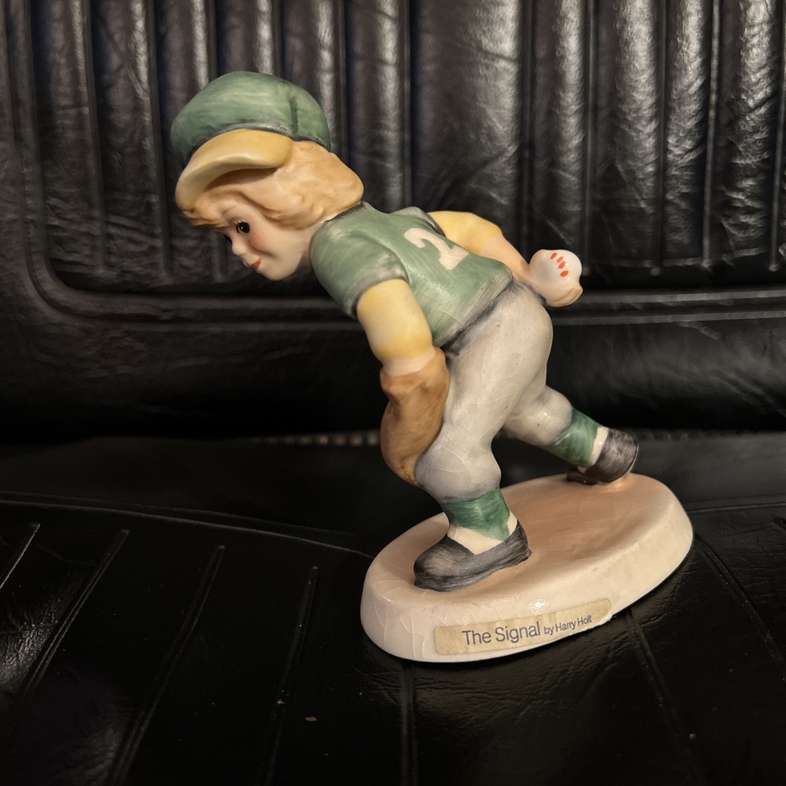 GOEBEL W. Germany Baseball Porcelain Figurine 1978