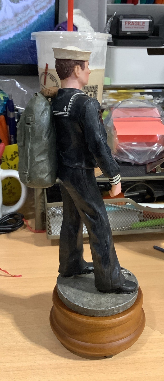 Vanmark American Heroes “Outward Bound” 1998 Figurine Navy Sailor