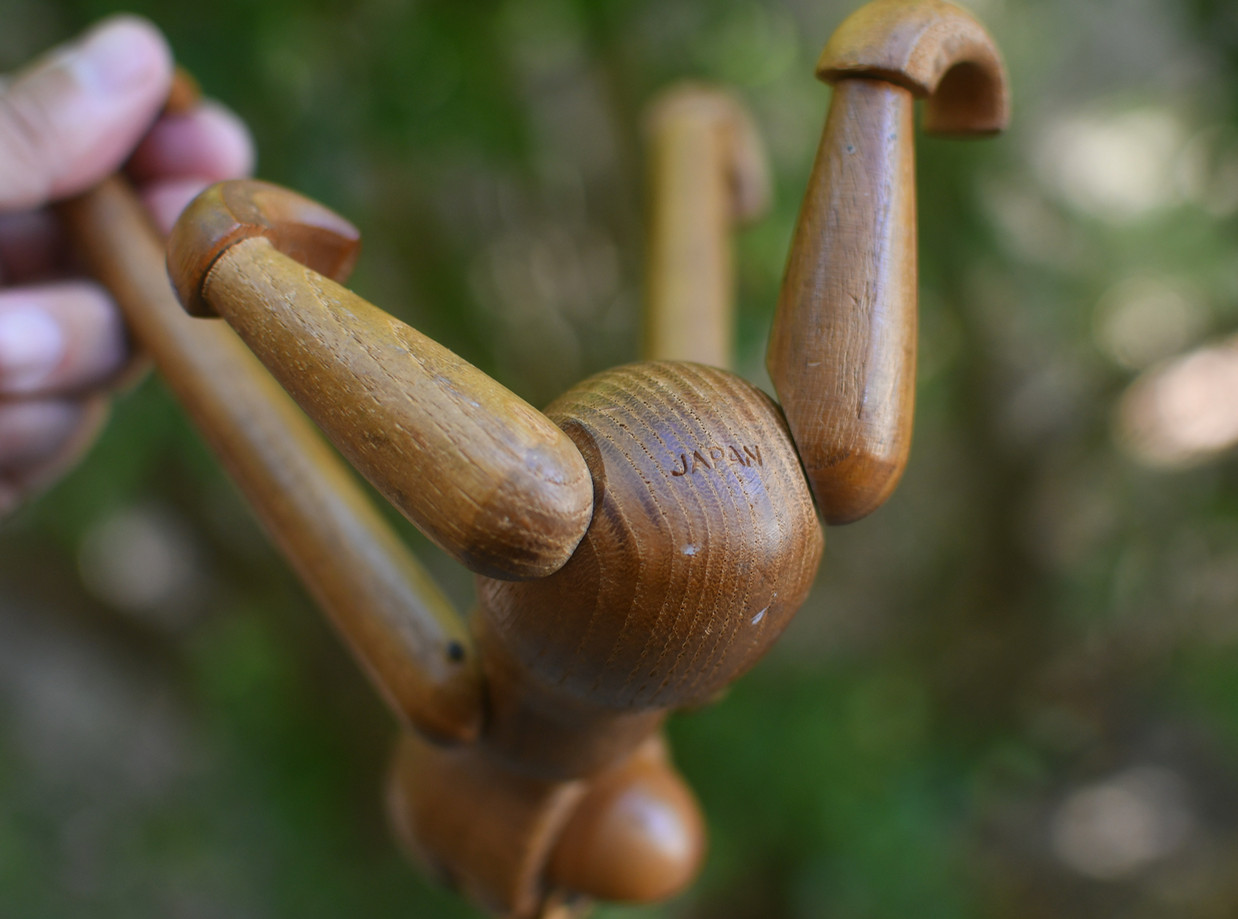 vintage 1960 Kay Bojesen Style Monkey Material: Oak made in Japan