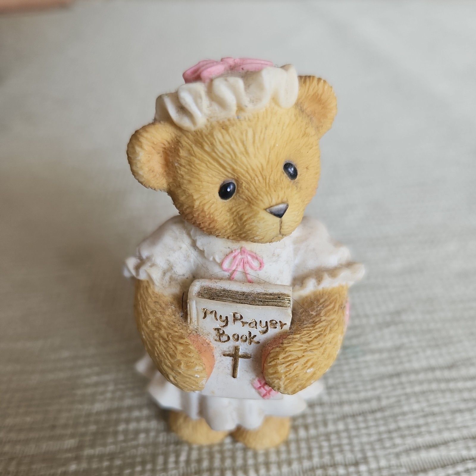 1999 Enesco Cherished Teddies “My Prayer Book” 2.75” Figurine 476919 LN