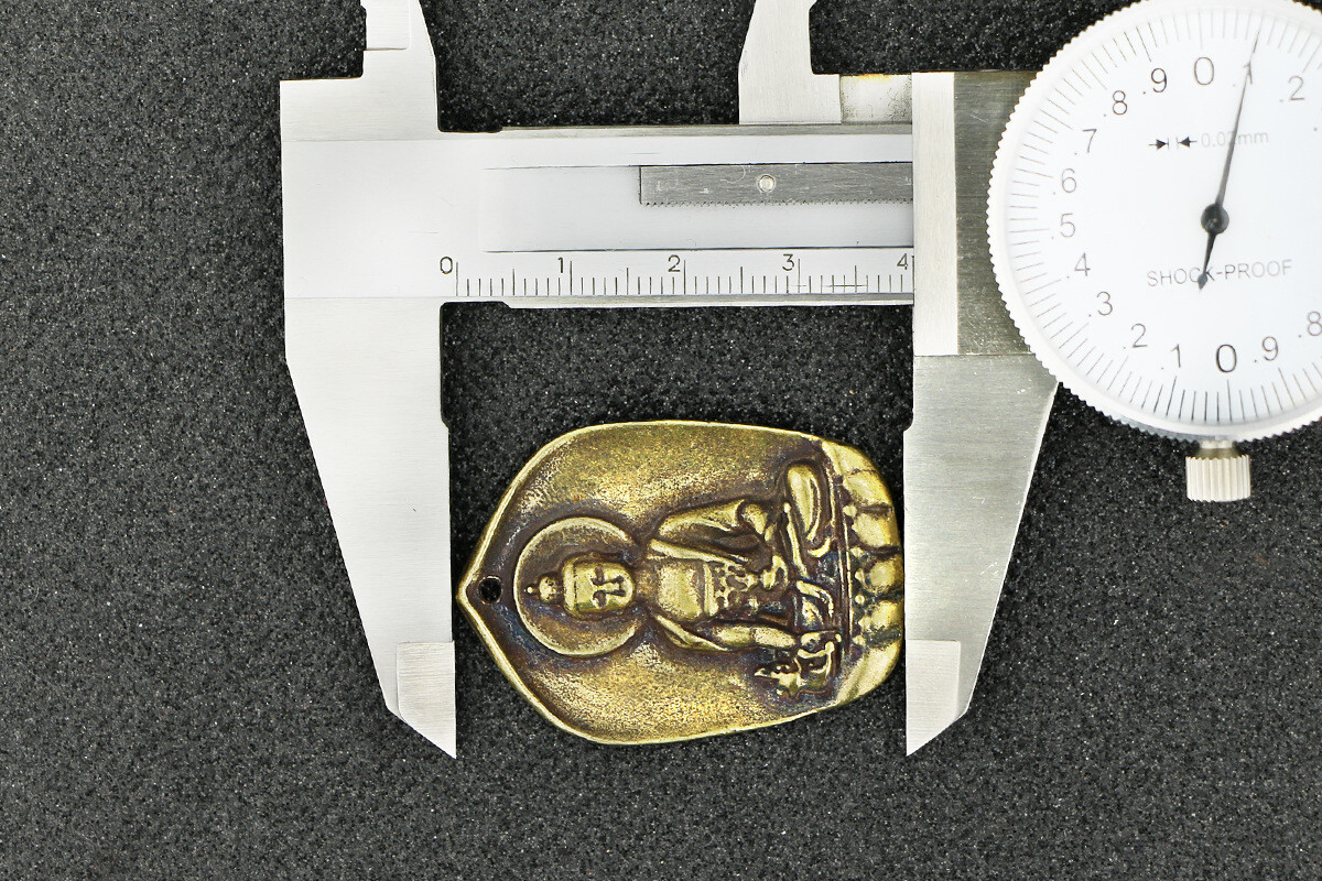Solid Brass Amulets Pendant Figurine Small Statue Home Ornament Collectibles New