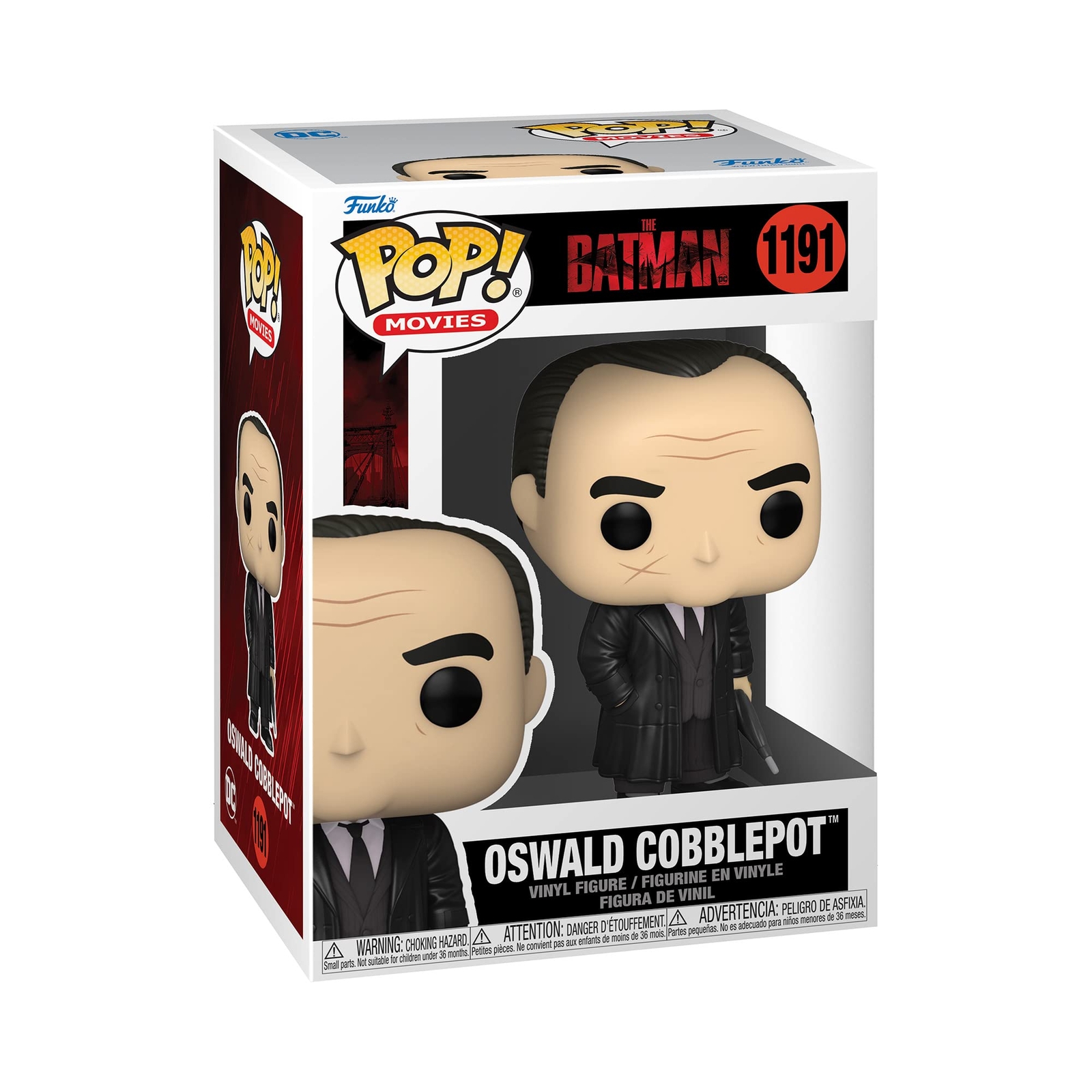 Funko Pop! Movies: 1191 The Batman Oswald Cobblepot With Chase Styles May