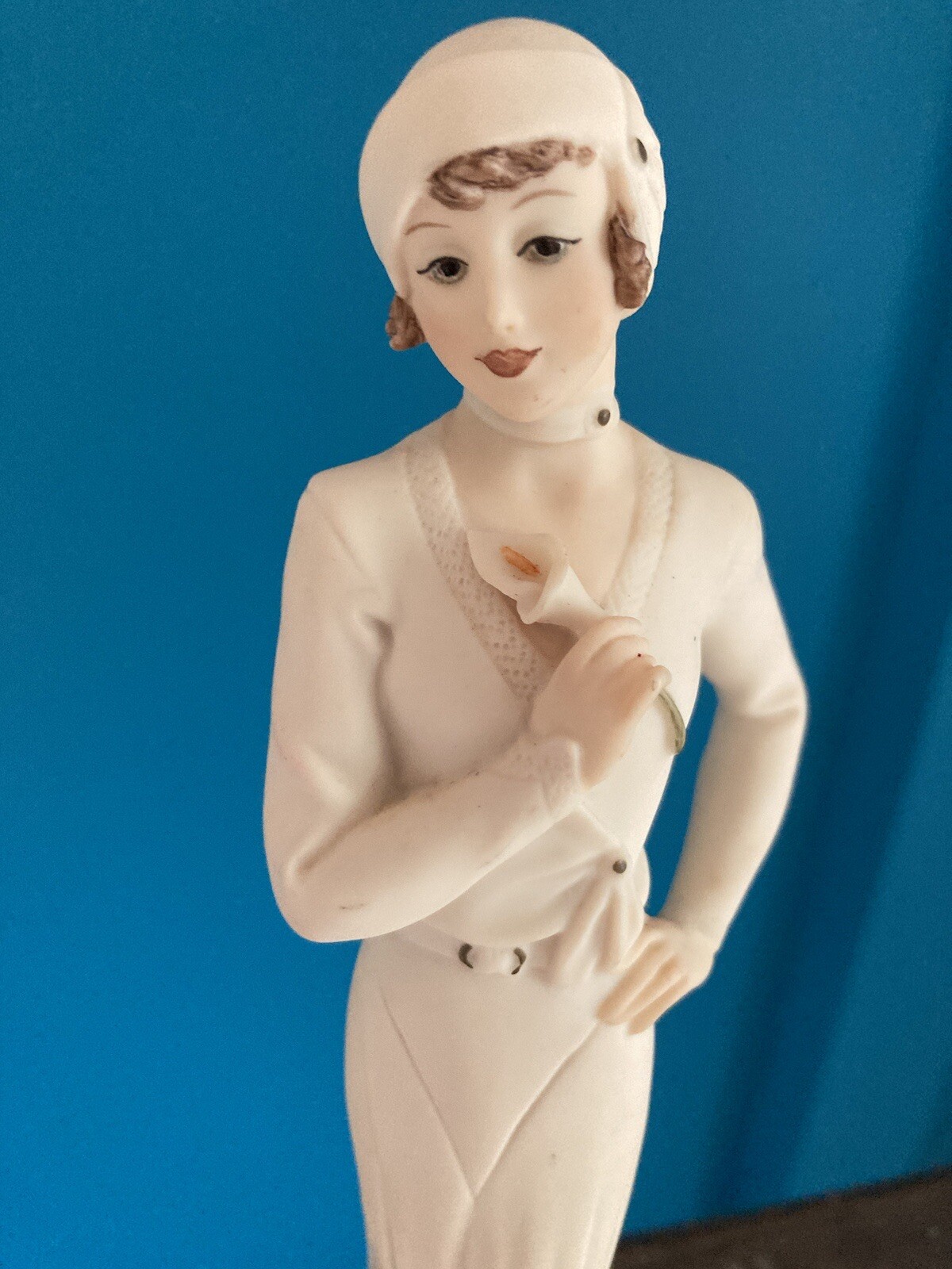 Giuseppe Armani Figurine Porcelain Lily Lady Sculpture Art 0354F