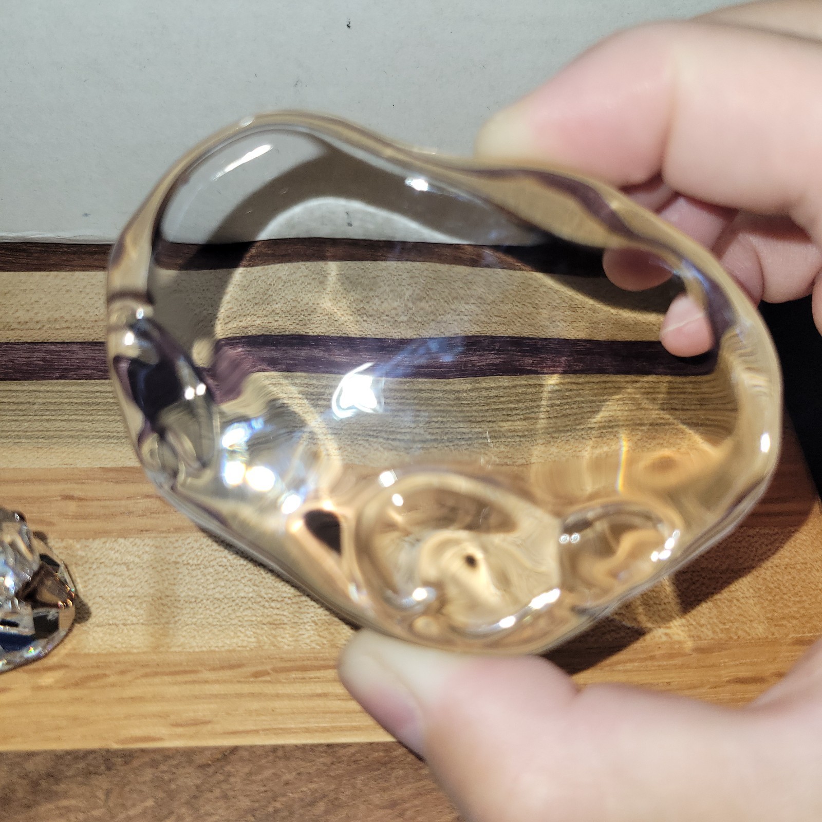 Retired Swarovski Mandarin Ducks (item #858736) 3 piece set 2 ducks 1 pond