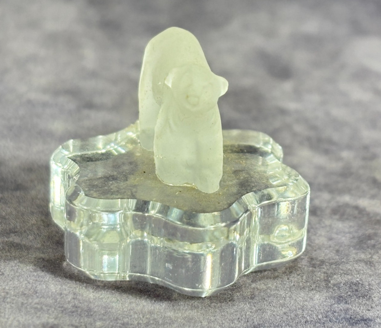 Set of 2 – Vintage Swarovski Ebeling & Reuss Polar Bear and Teddy Bear Frosted