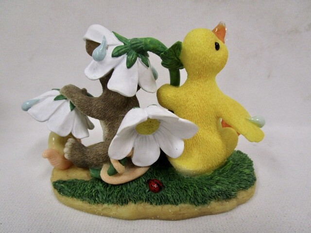 Charming Tails ” Ducky Weather ” With Box