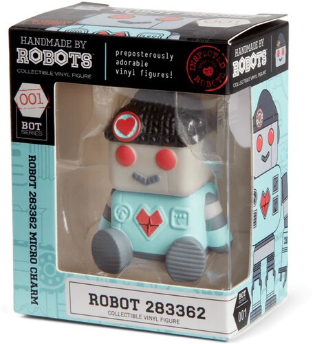 Handmade by Robots – Robot 283362 #001 (1.75” Micro Charms) [New Toy] Vinyl Fi