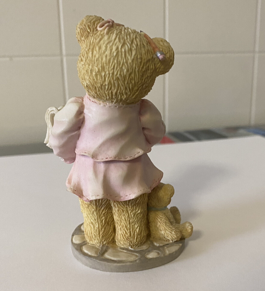 Hilary Hugabear 1995 Members Cherished Teddies 3.75” P. Hillman Figurine In Box