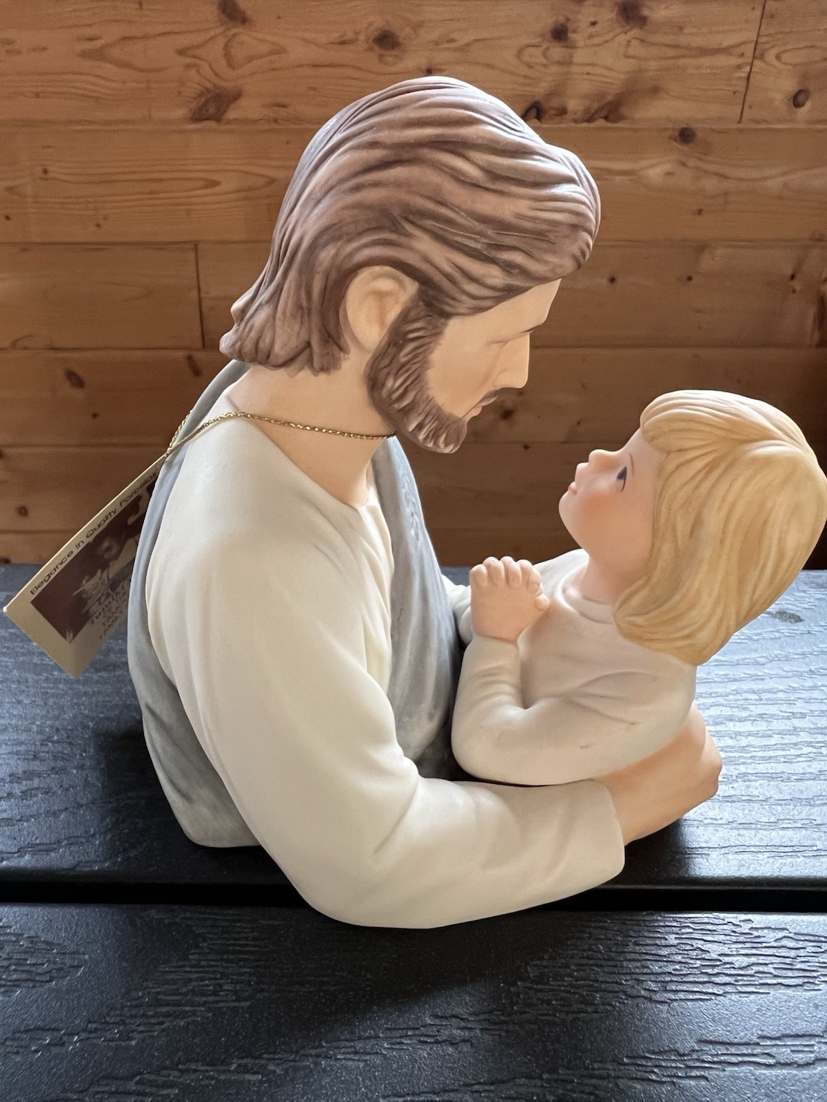 Masterpiece Porcelain by HOMCO Vintage “Precious In His Light” 1990 Figurine