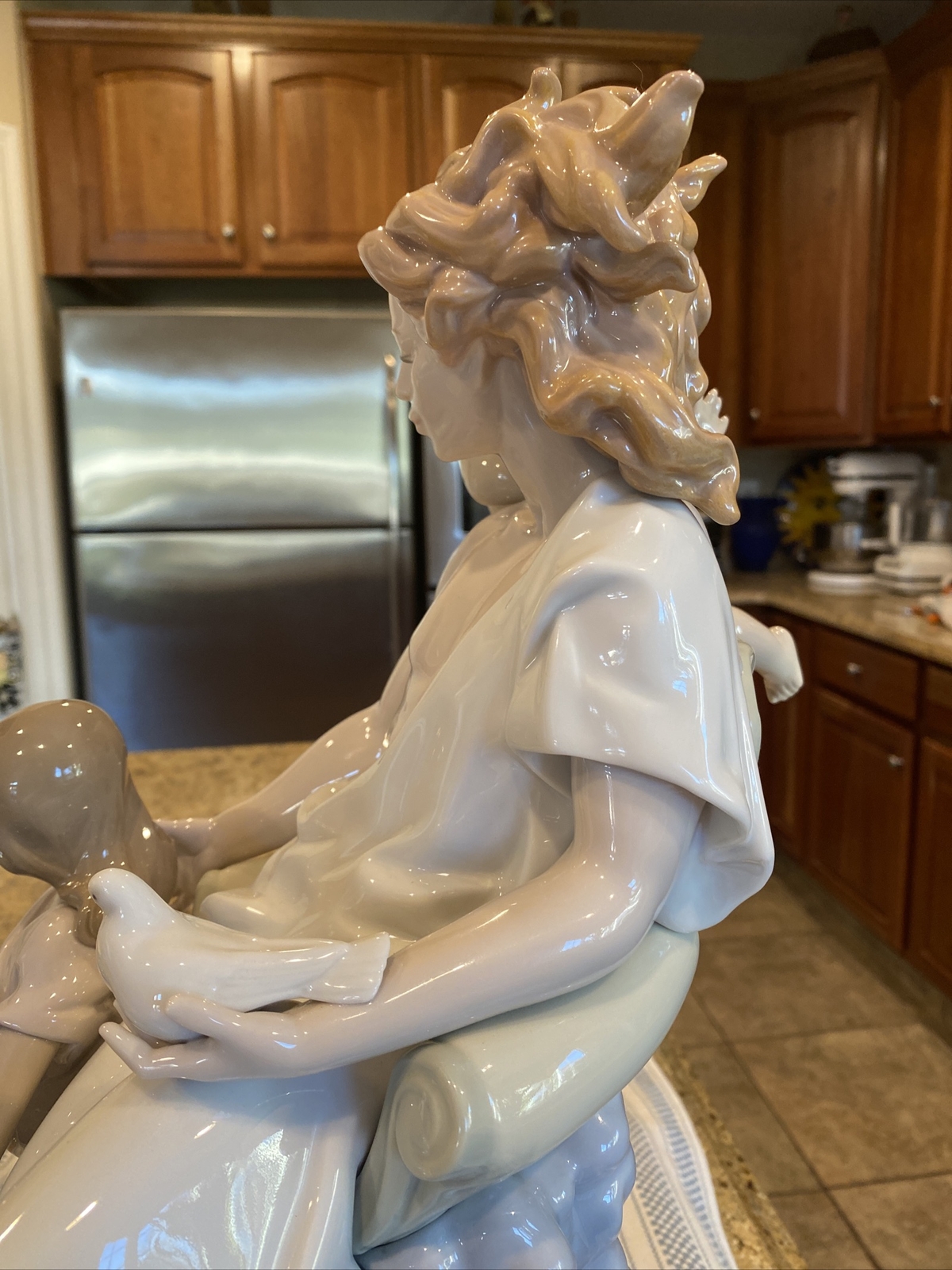 Lladro 1859 Father Sun- LimIted Edition w/ Wooden Base – Mint Condition