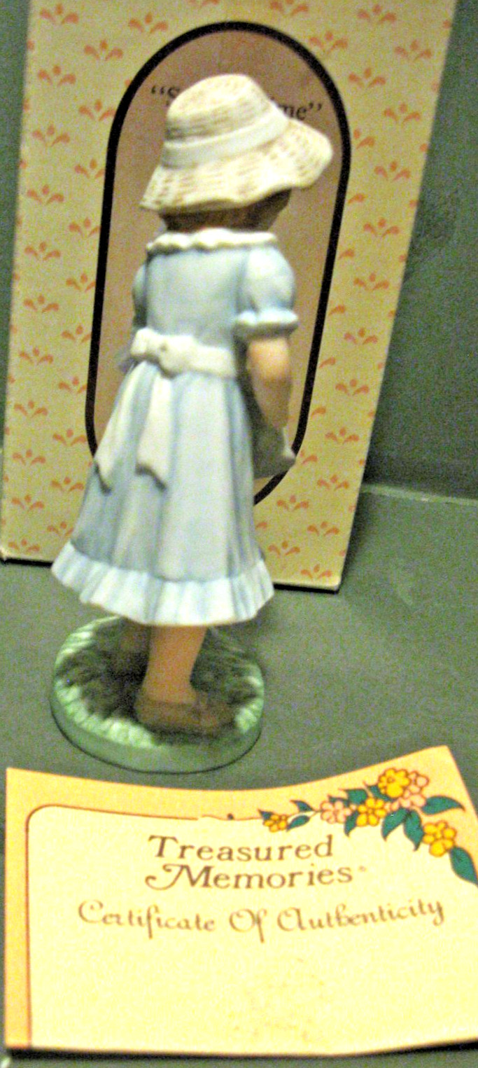 1986 Enesco Treasured Memories Figurine “Summertime” Limited Edition