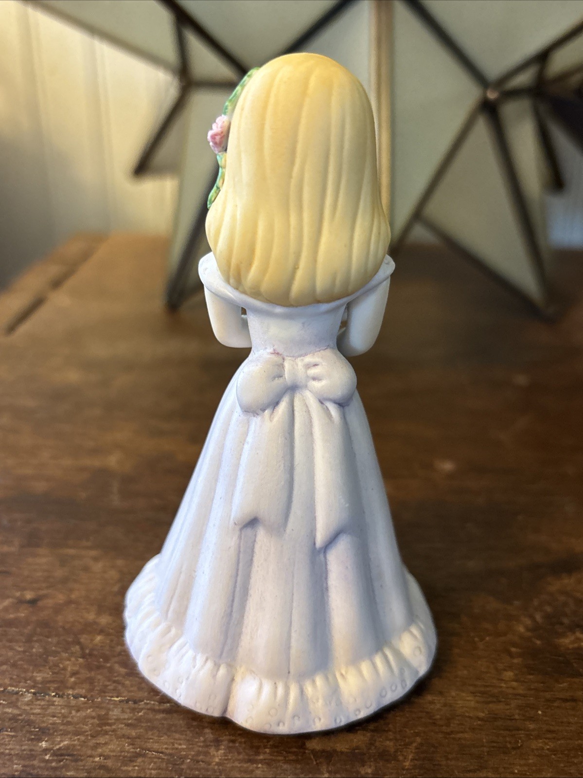 Vintage 1981 Enesco 4.5″ Porcelain Figurine Growing Up Birthday Girls Age 8